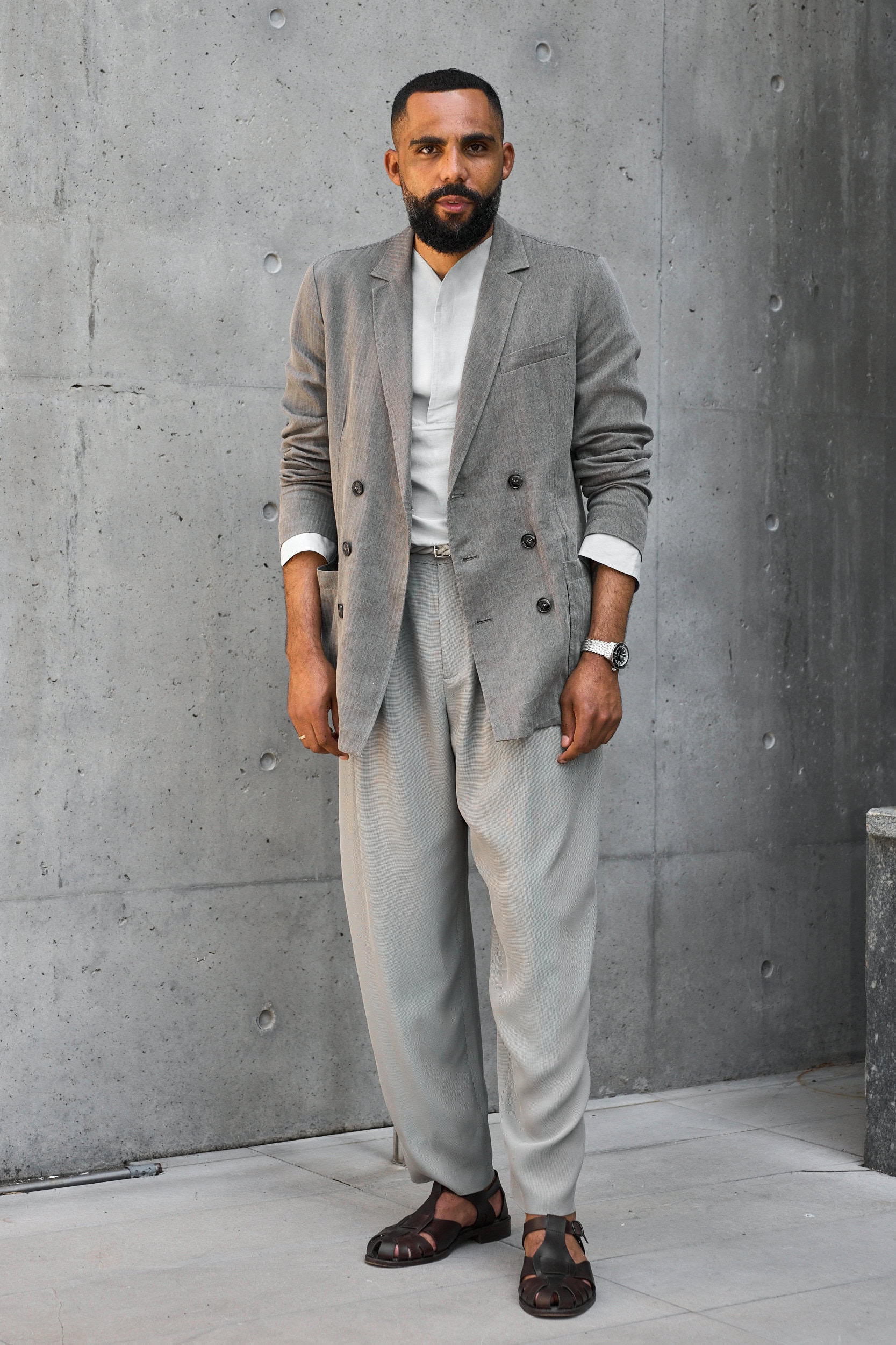 Giorgio Armani Spring 2026 Men's Fashion Show Front Row