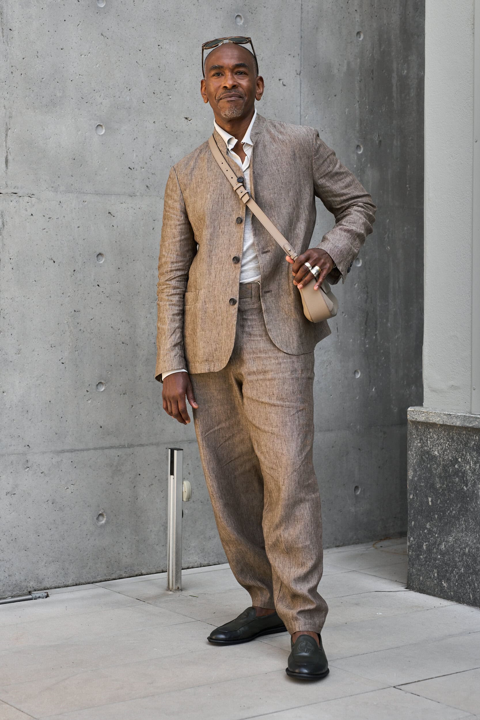 Giorgio Armani Spring 2026 Men's Fashion Show Front Row
