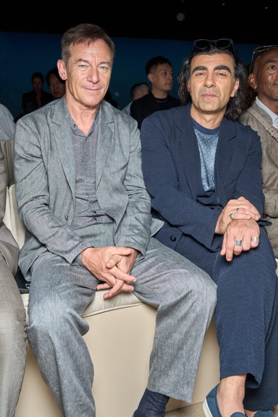 Giorgio Armani Spring 2026 Men's Fashion Show Front Row