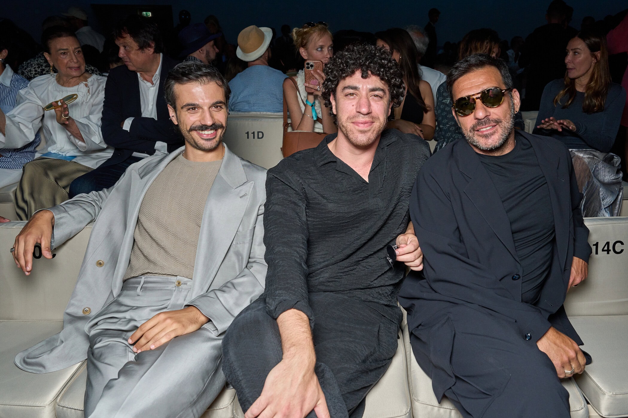 Giorgio Armani Spring 2026 Men's Fashion Show Front Row