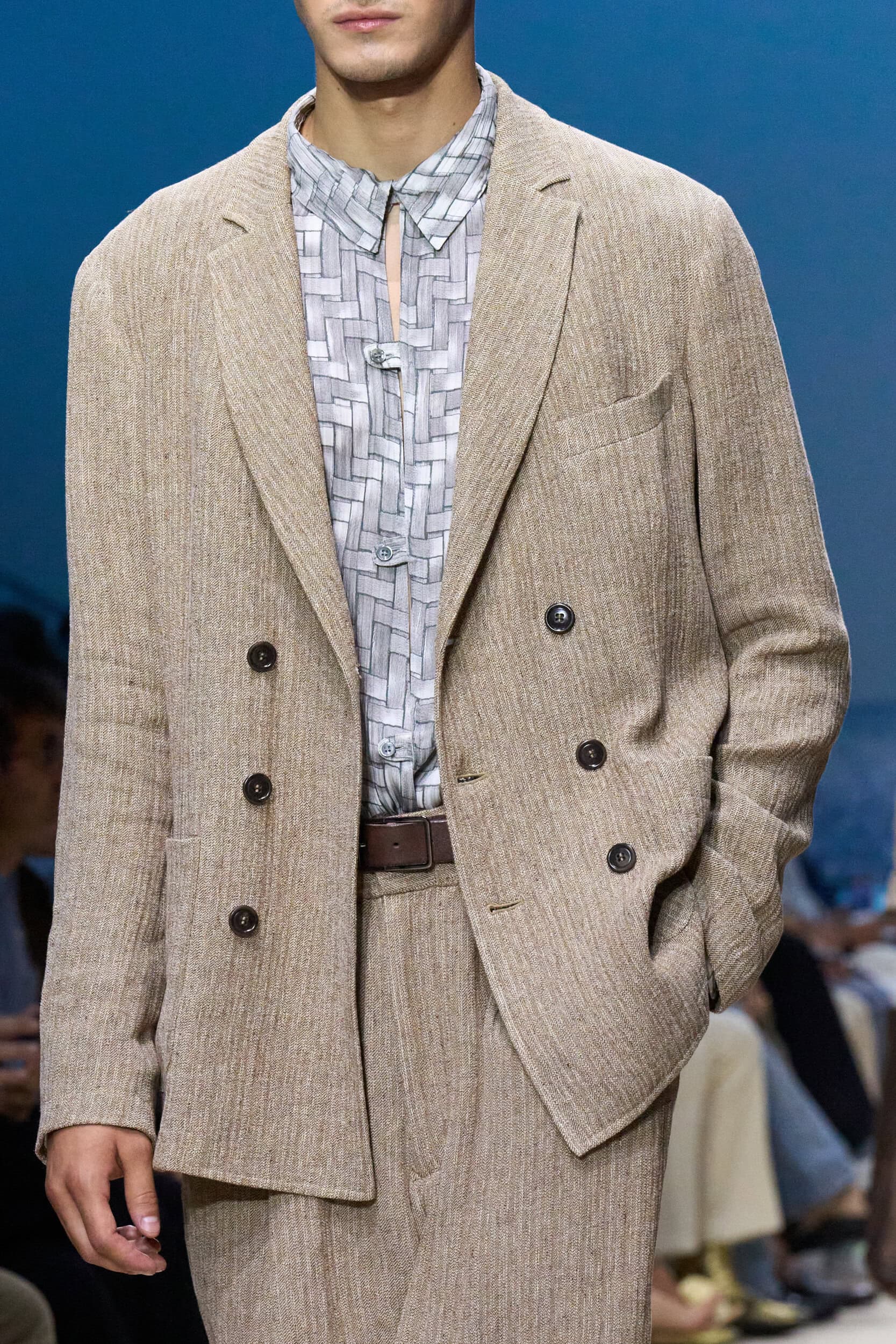 Giorgio Armani Spring 2026 Men's Fashion Show Details