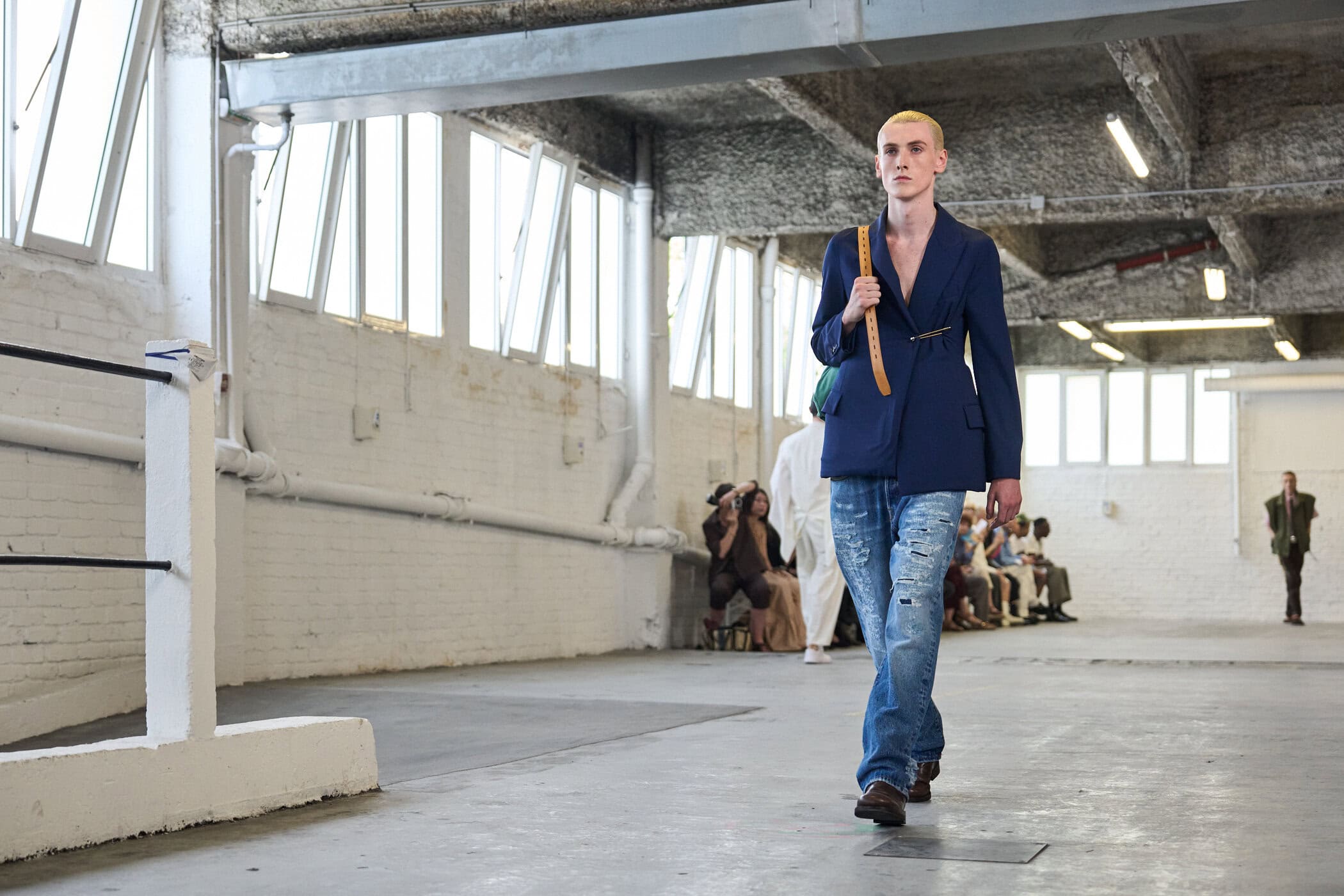 Hed Mayner  010 Spring 2026 Men's Fashion Show Atmosphere