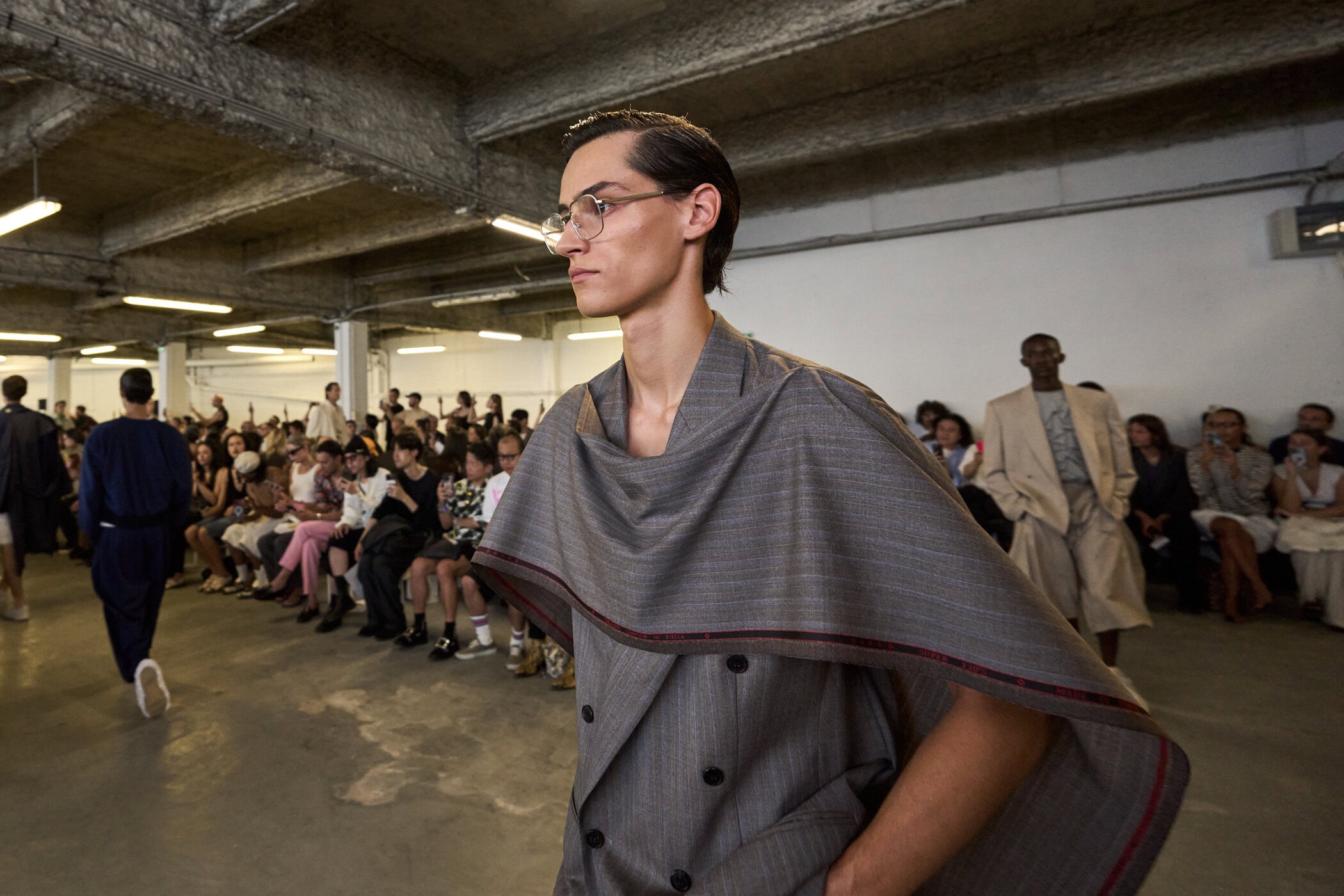 Hed Mayner  010 Spring 2026 Men's Fashion Show Atmosphere