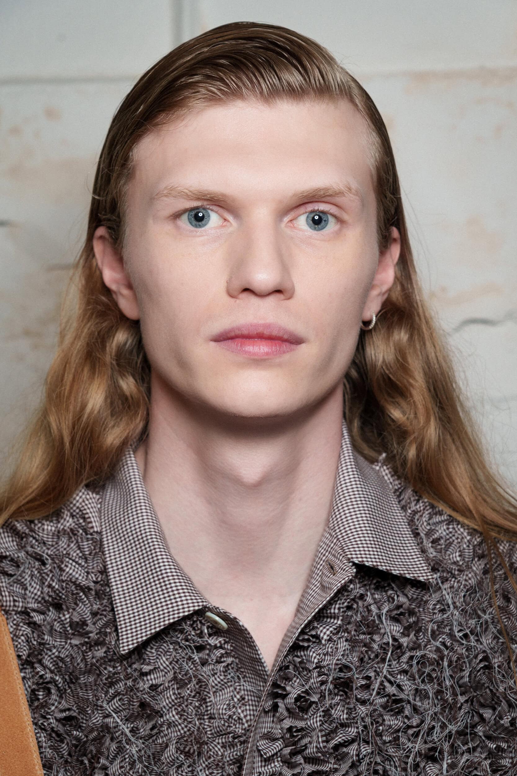 Hed Mayner Spring 2026 Men's Fashion Show Backstage