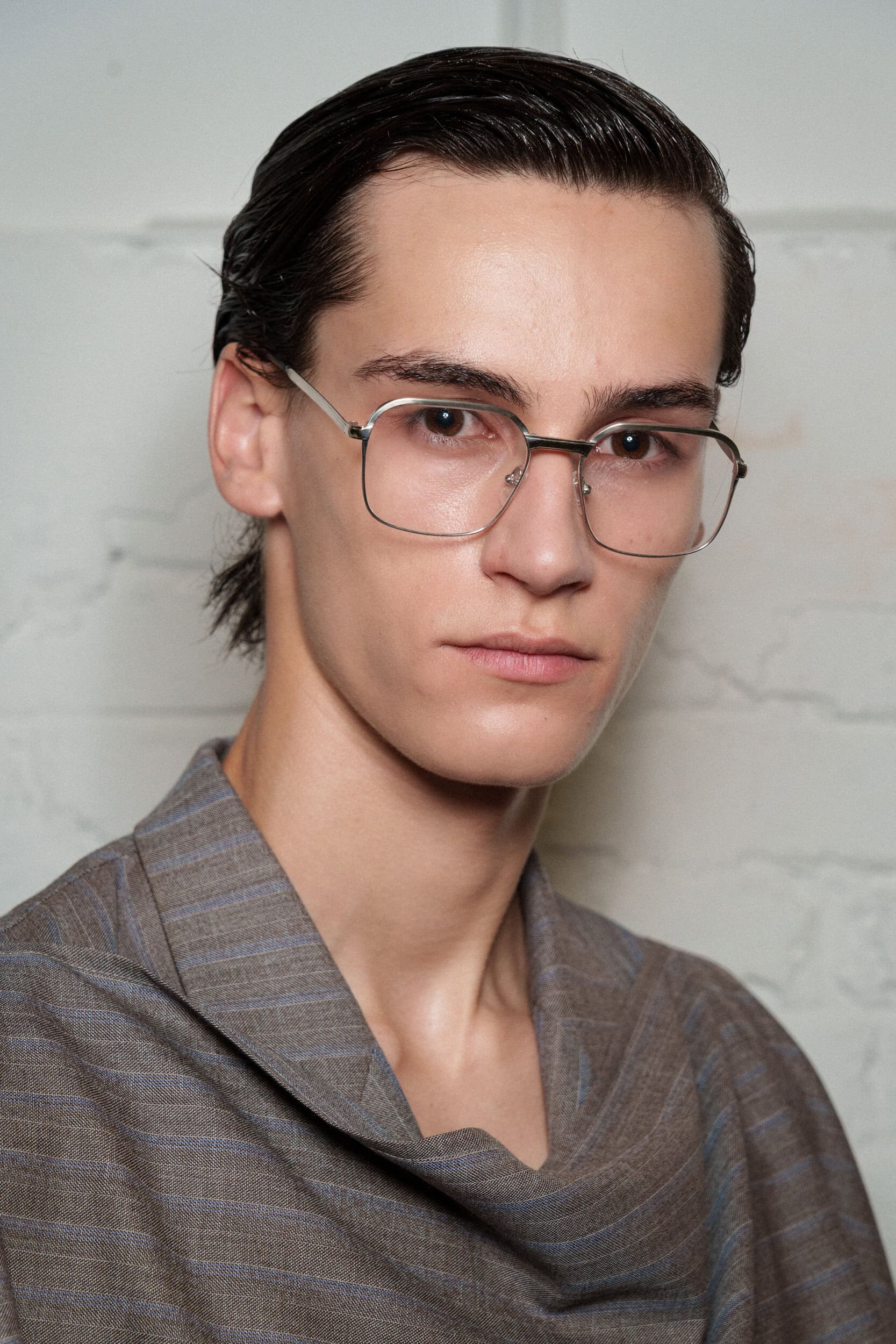 Hed Mayner Spring 2026 Men's Fashion Show Backstage