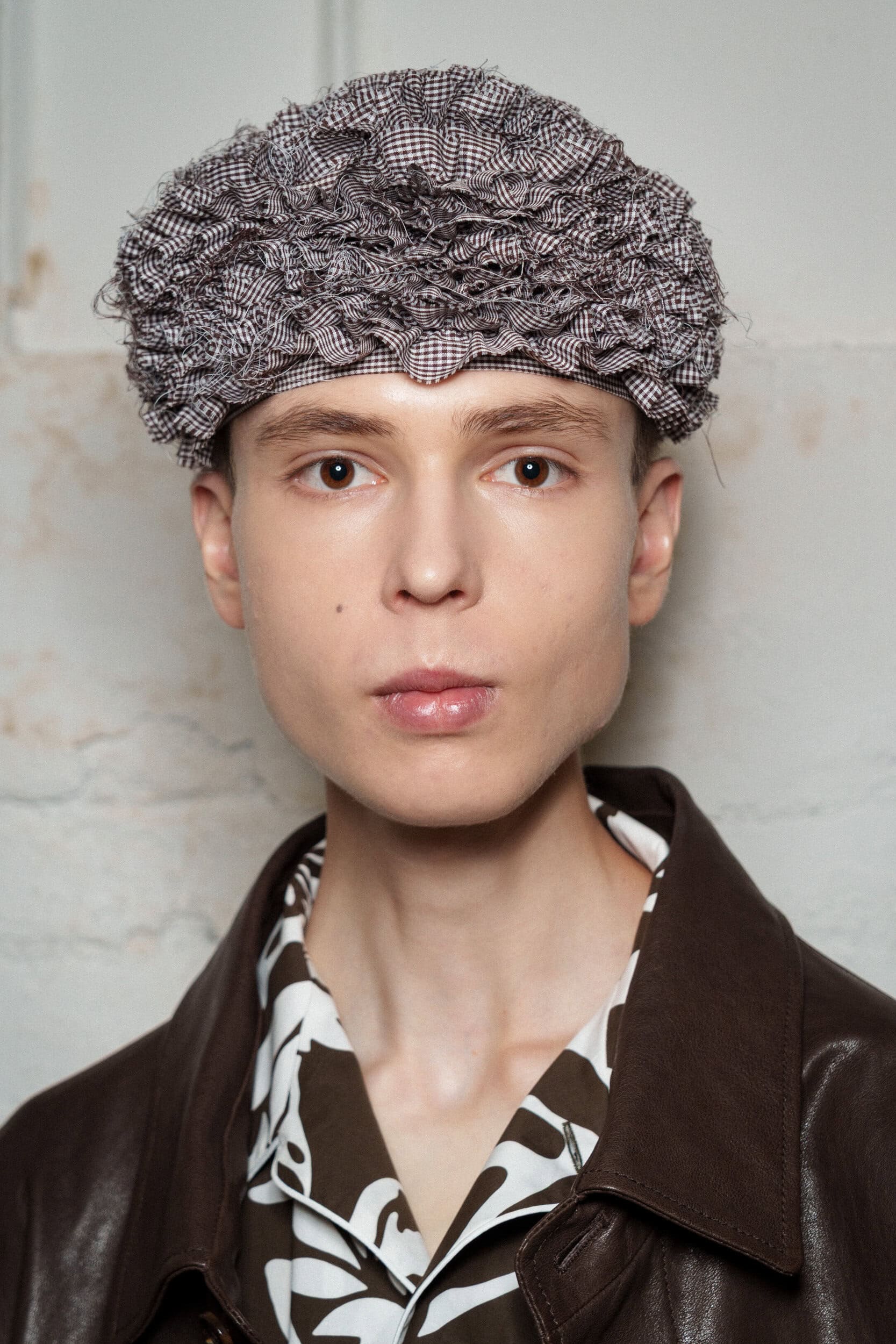 Hed Mayner Spring 2026 Men's Fashion Show Backstage