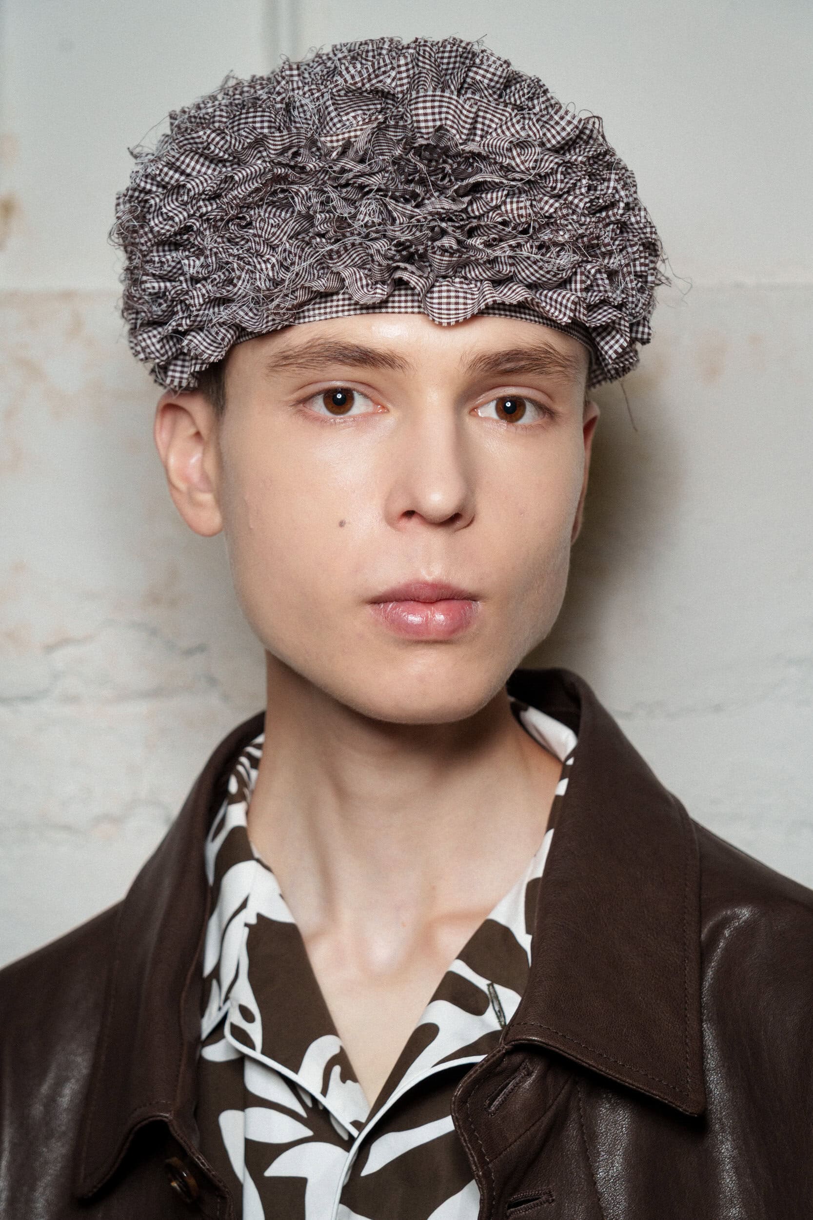 Hed Mayner Spring 2026 Men's Fashion Show Backstage