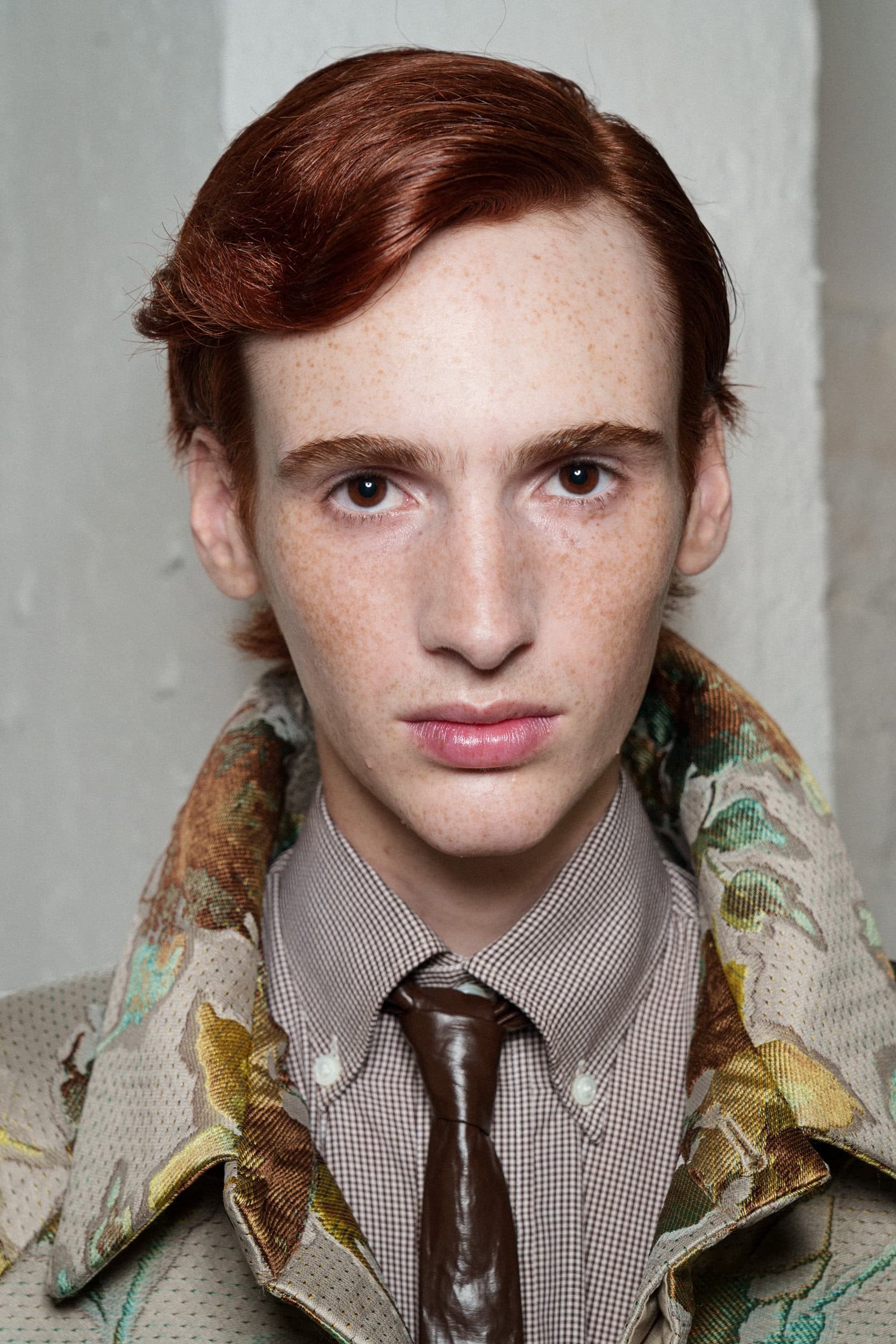 Hed Mayner Spring 2026 Men's Fashion Show Backstage