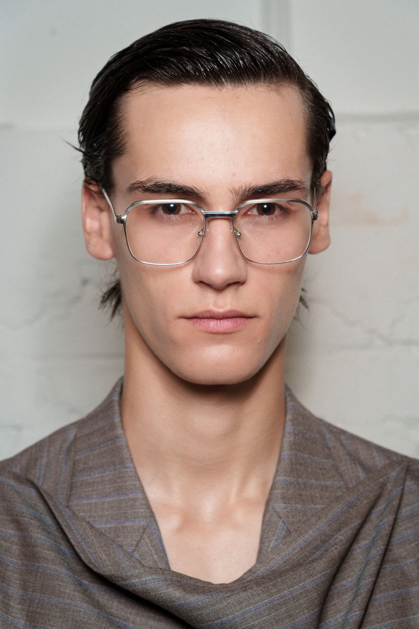 Hed Mayner Spring 2026 Men's Fashion Show Backstage