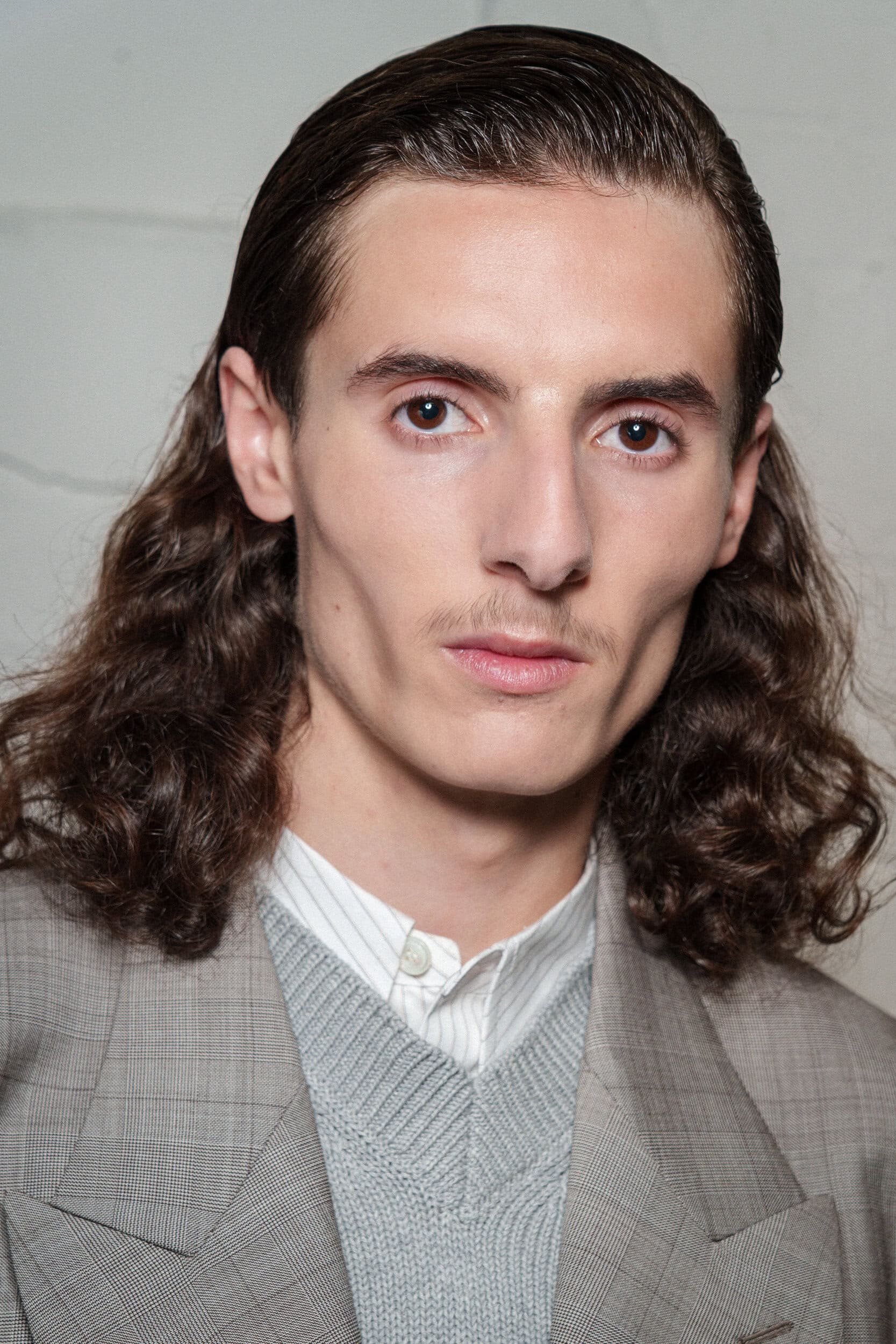Hed Mayner Spring 2026 Men's Fashion Show Backstage