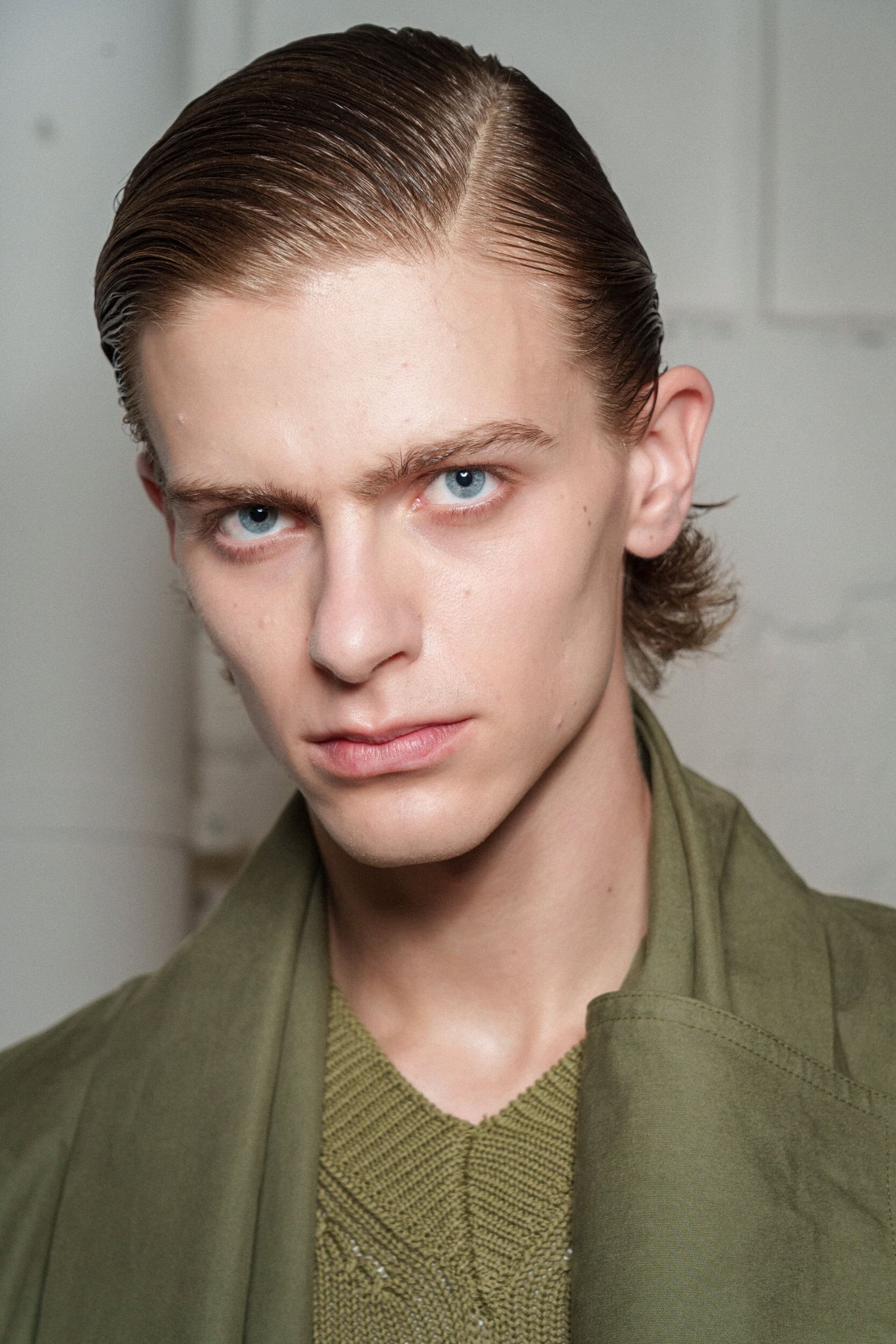 Hed Mayner Spring 2026 Men's Fashion Show Backstage