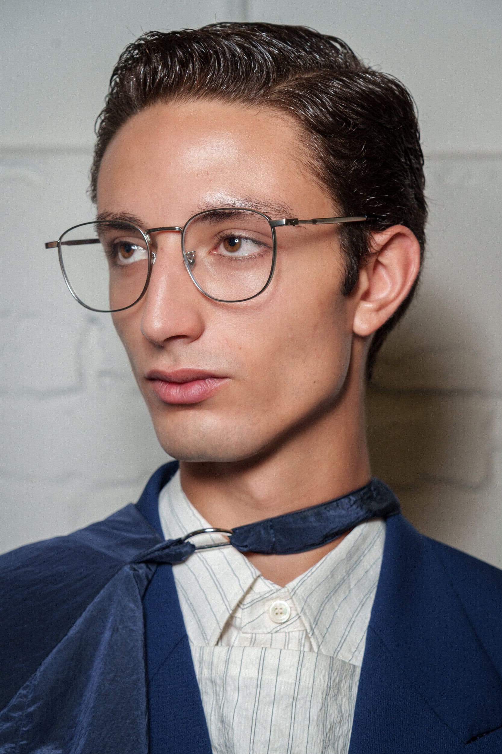 Hed Mayner Spring 2026 Men's Fashion Show Backstage