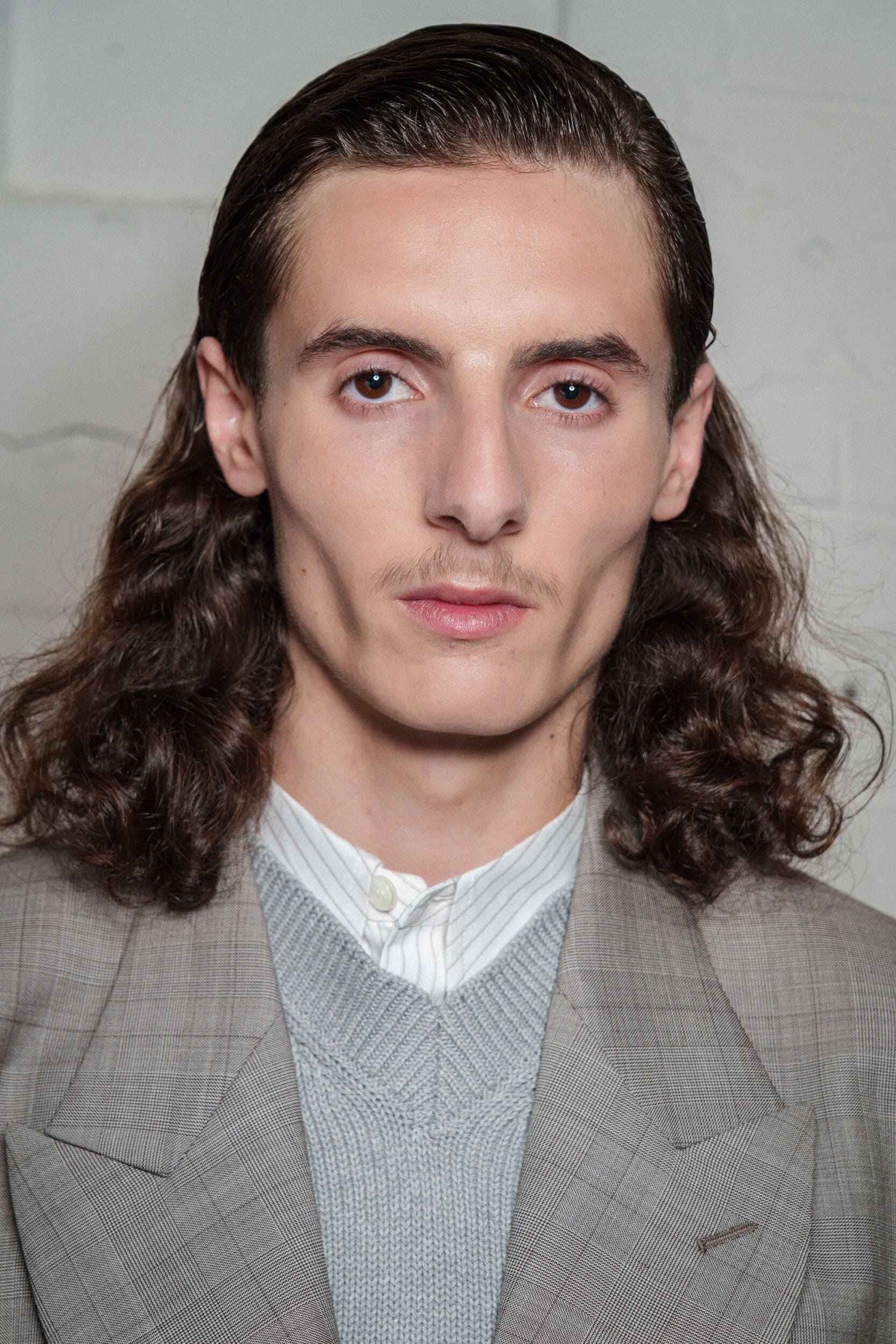 Hed Mayner Spring 2026 Men's Fashion Show Backstage