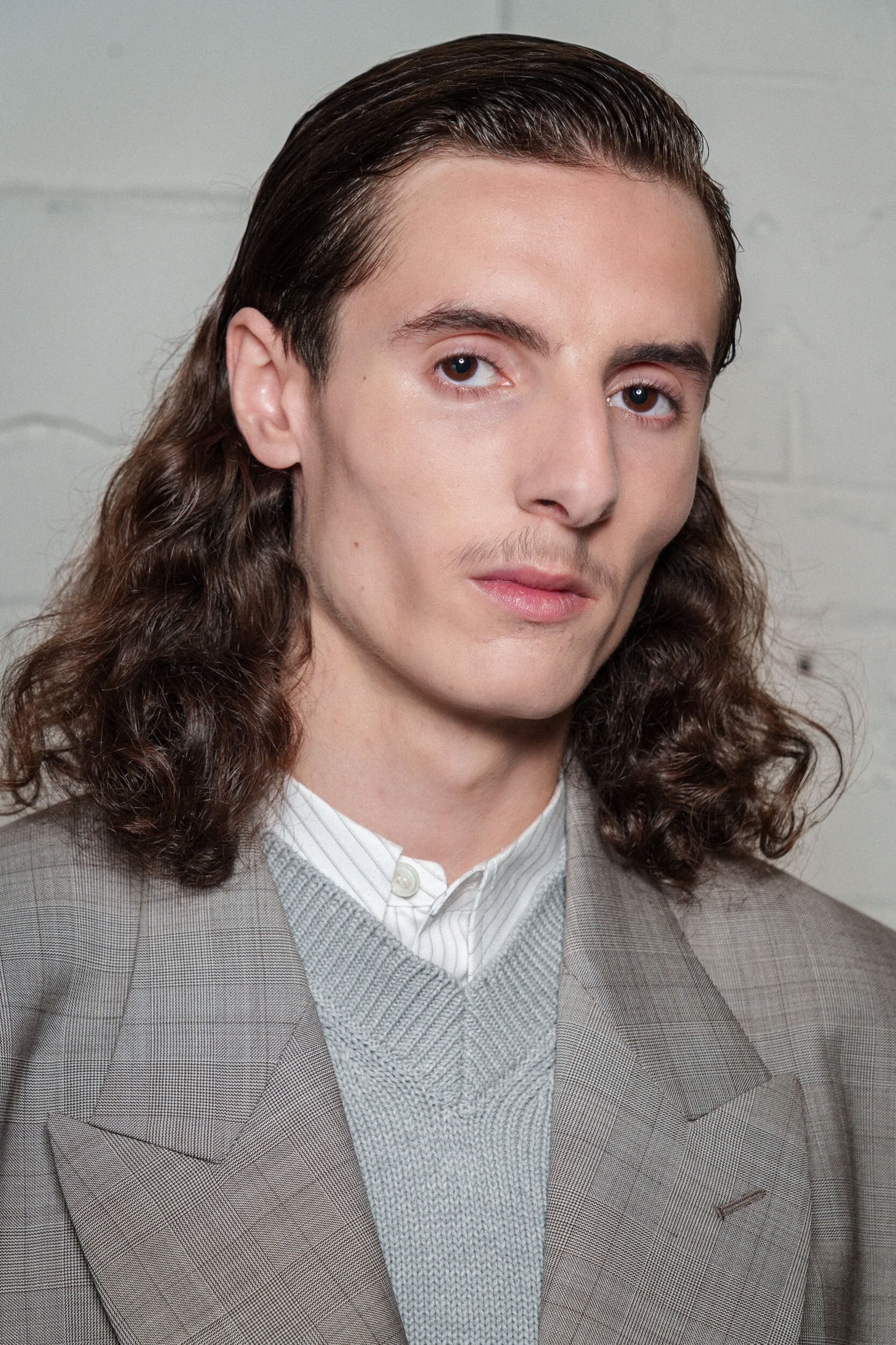 Hed Mayner Spring 2026 Men's Fashion Show Backstage