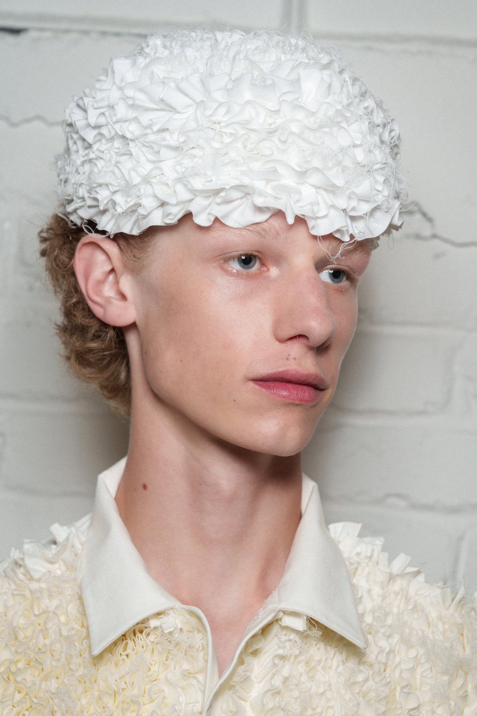 Hed Mayner Spring 2026 Men's Fashion Show Backstage