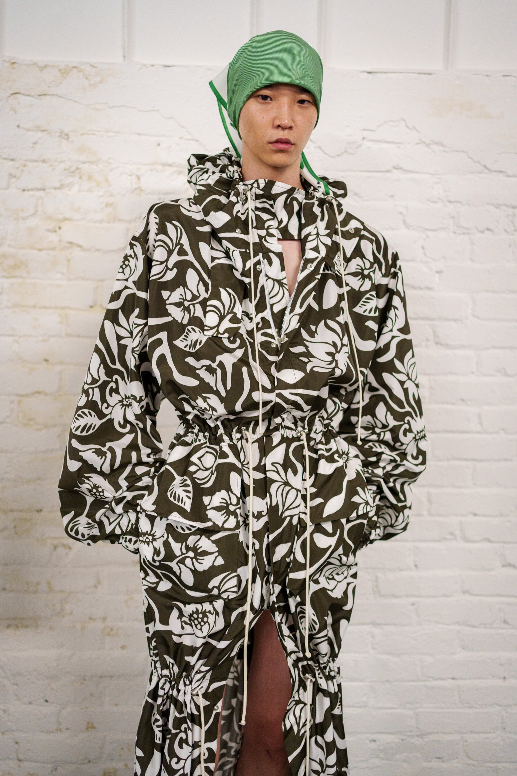 Hed Mayner Spring 2026 Men's Fashion Show Backstage