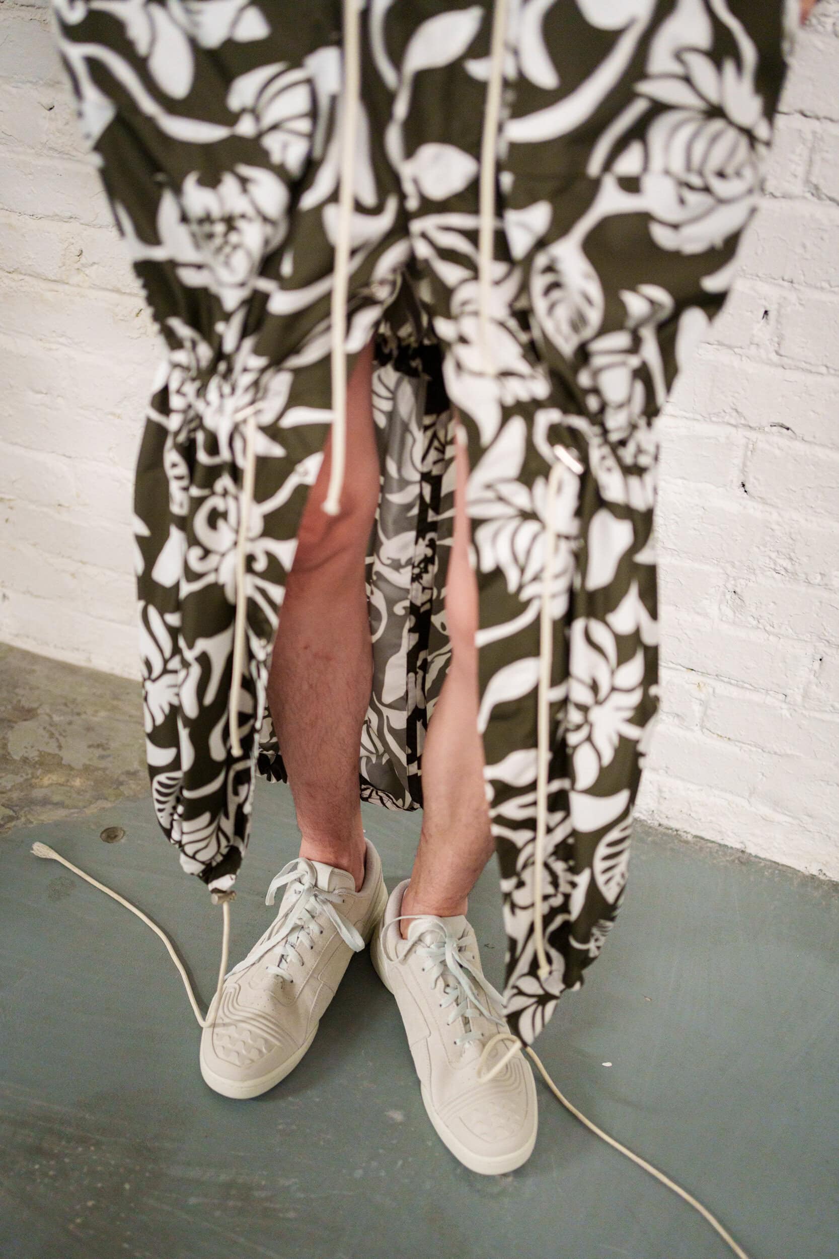 Hed Mayner Spring 2026 Men's Fashion Show Backstage