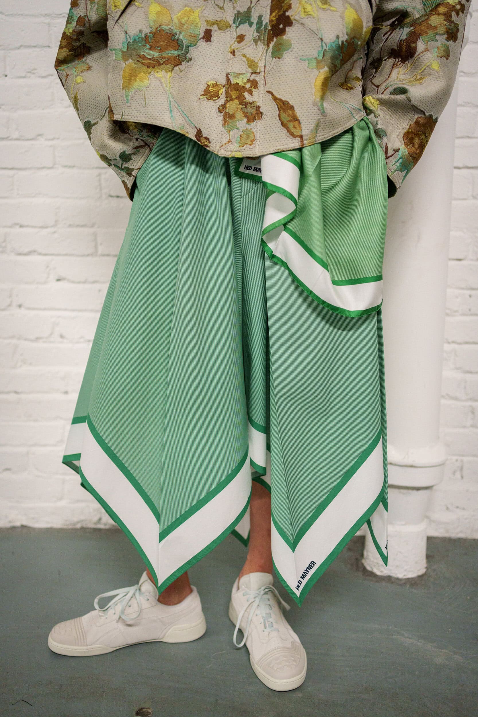 Hed Mayner Spring 2026 Men's Fashion Show Backstage