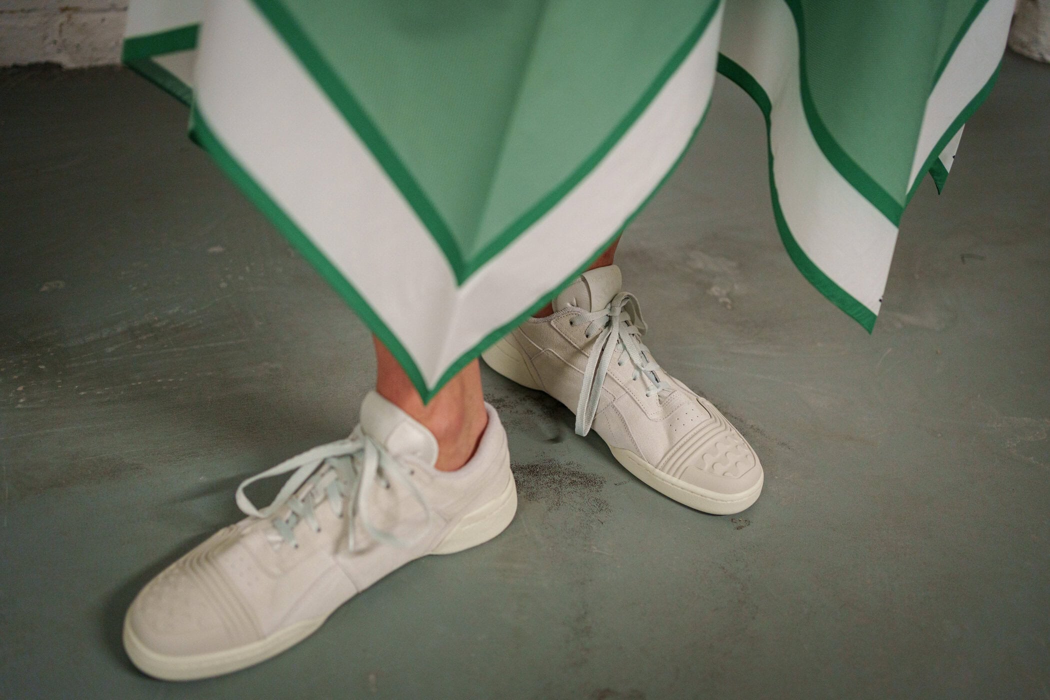 Hed Mayner Spring 2026 Men's Fashion Show Backstage