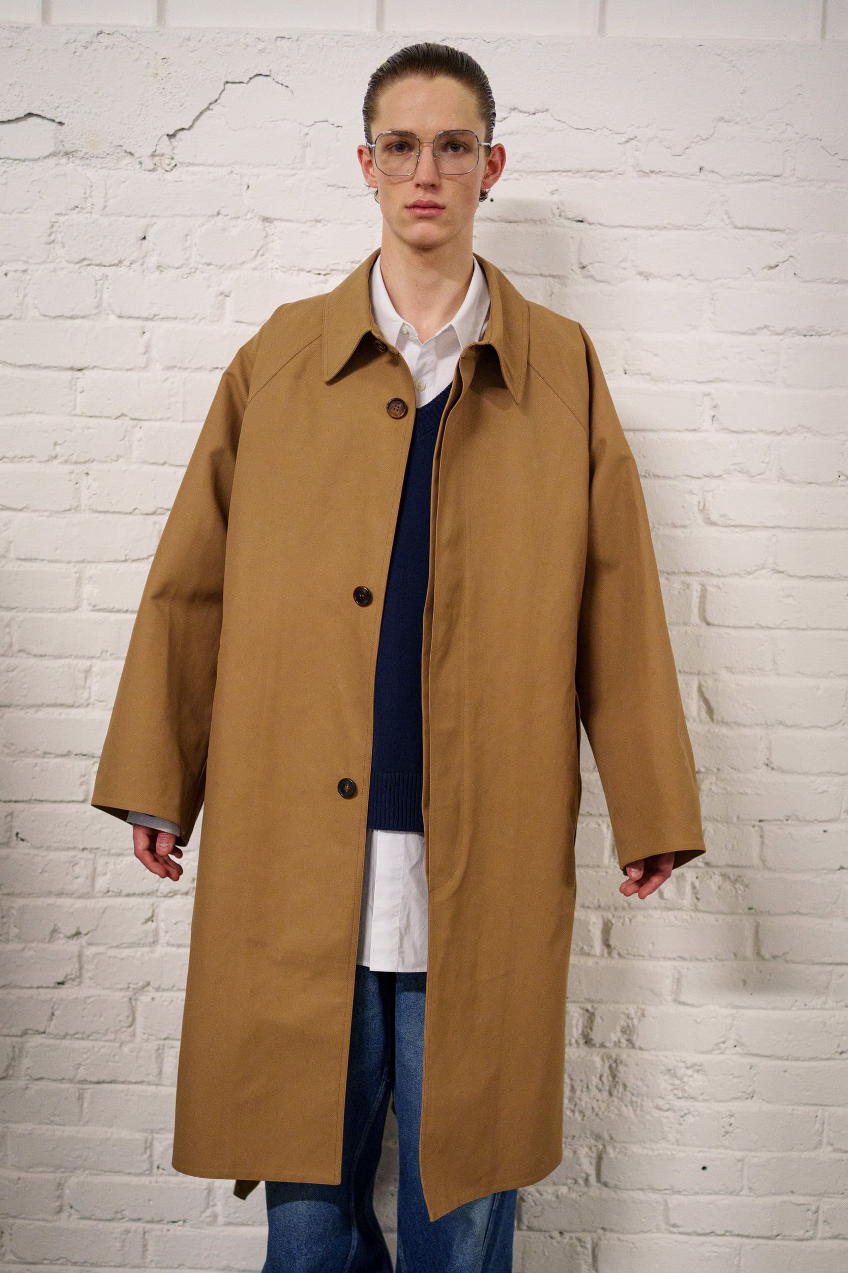 Hed Mayner Spring 2026 Men's Fashion Show Backstage