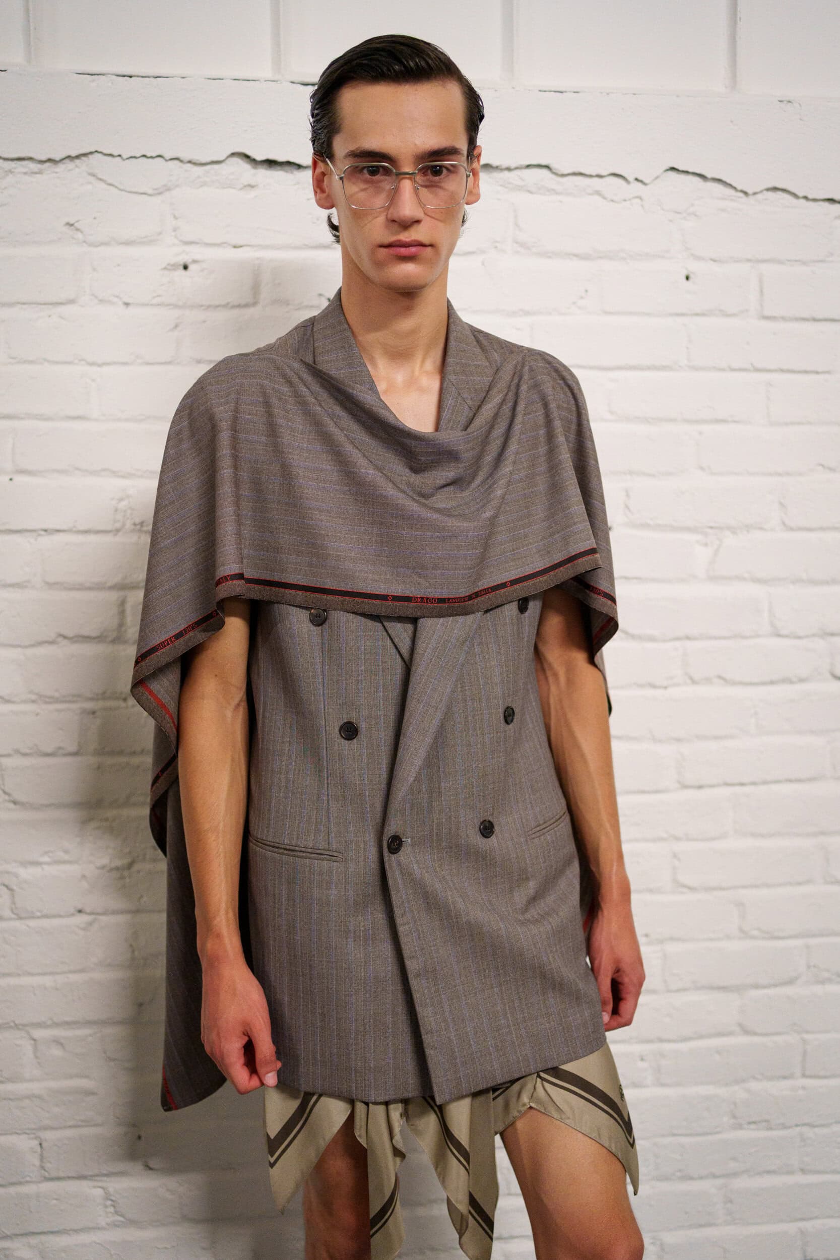 Hed Mayner Spring 2026 Men's Fashion Show Backstage
