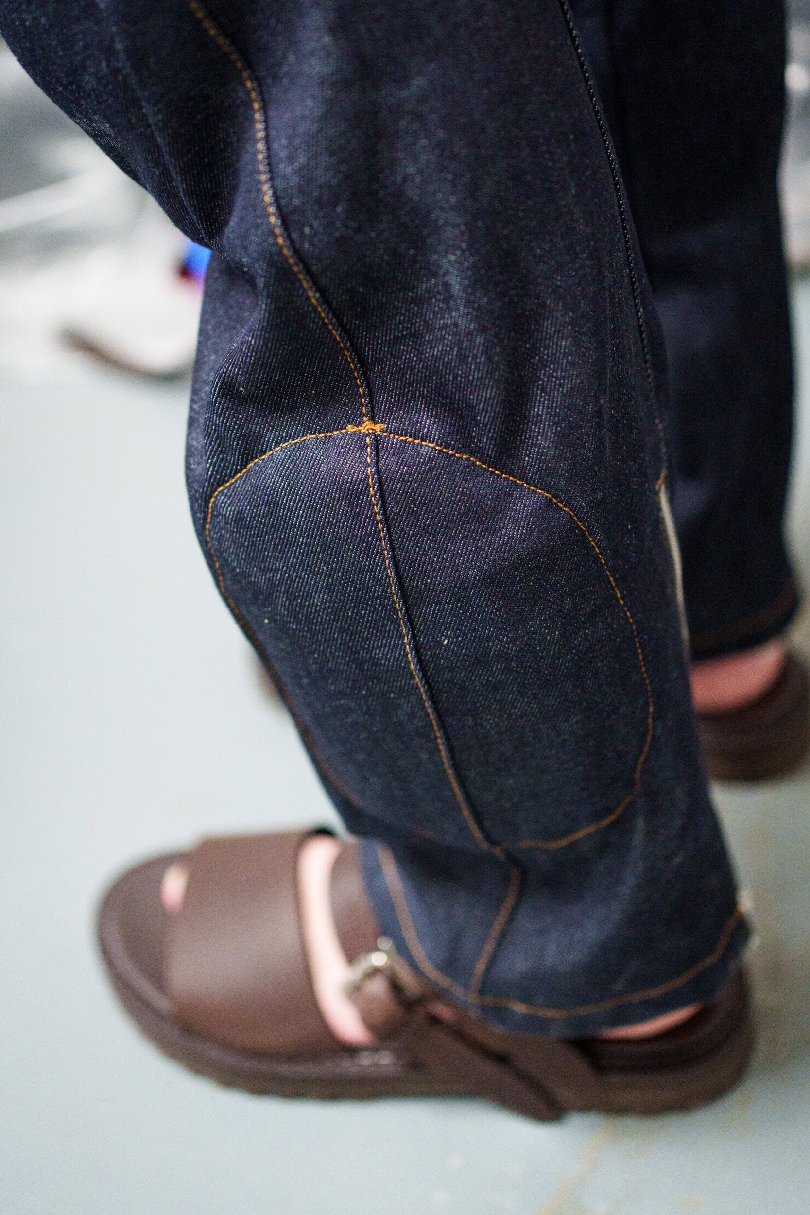 Hed Mayner Spring 2026 Men's Fashion Show Backstage