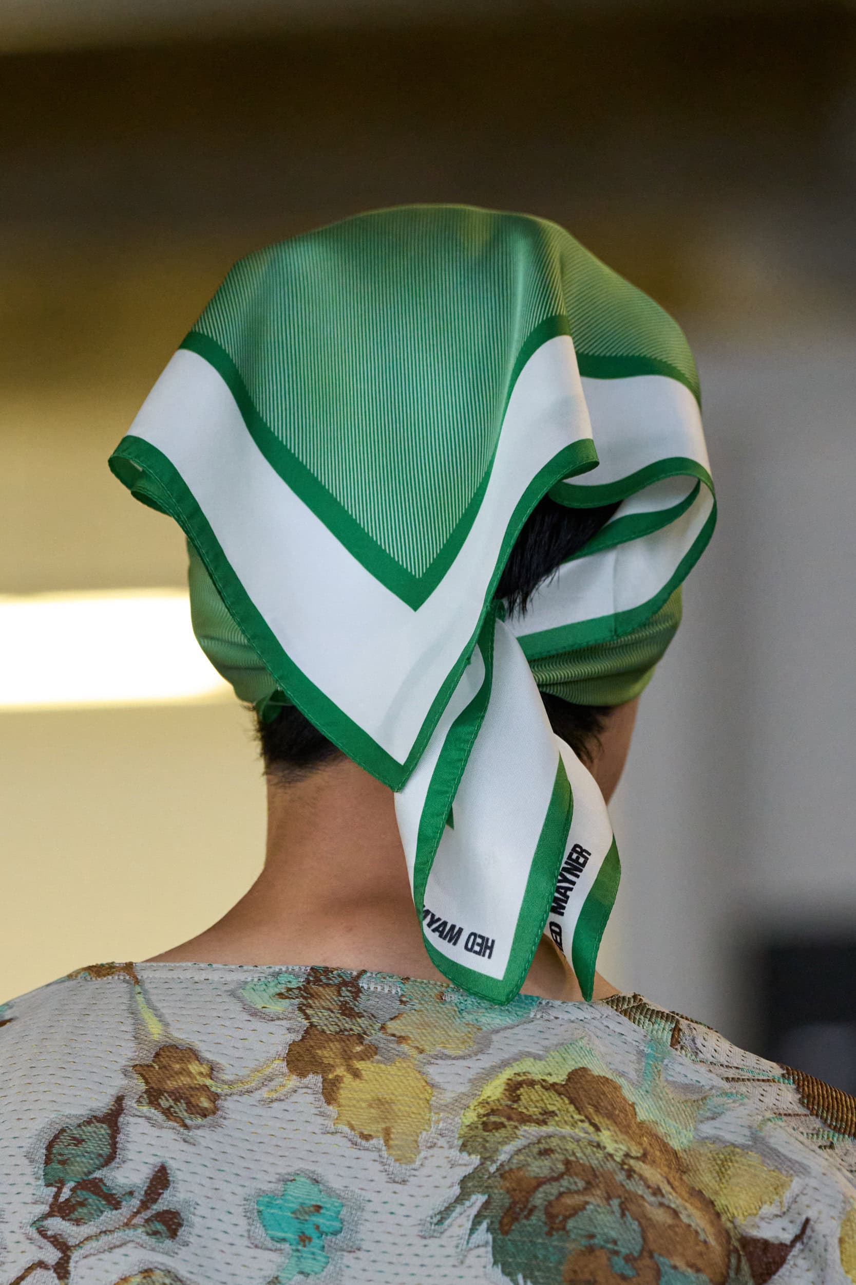 Hed Mayner Spring 2026 Men's Fashion Show Details