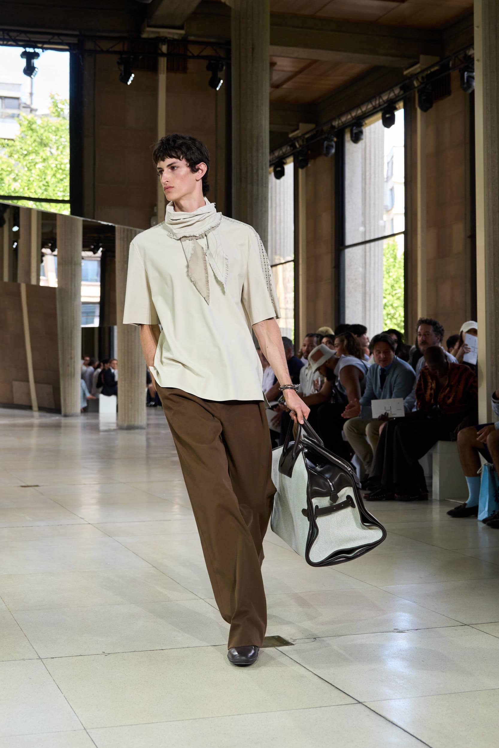 Hermes Spring 2026 Men's Fashion Show Atmosphere