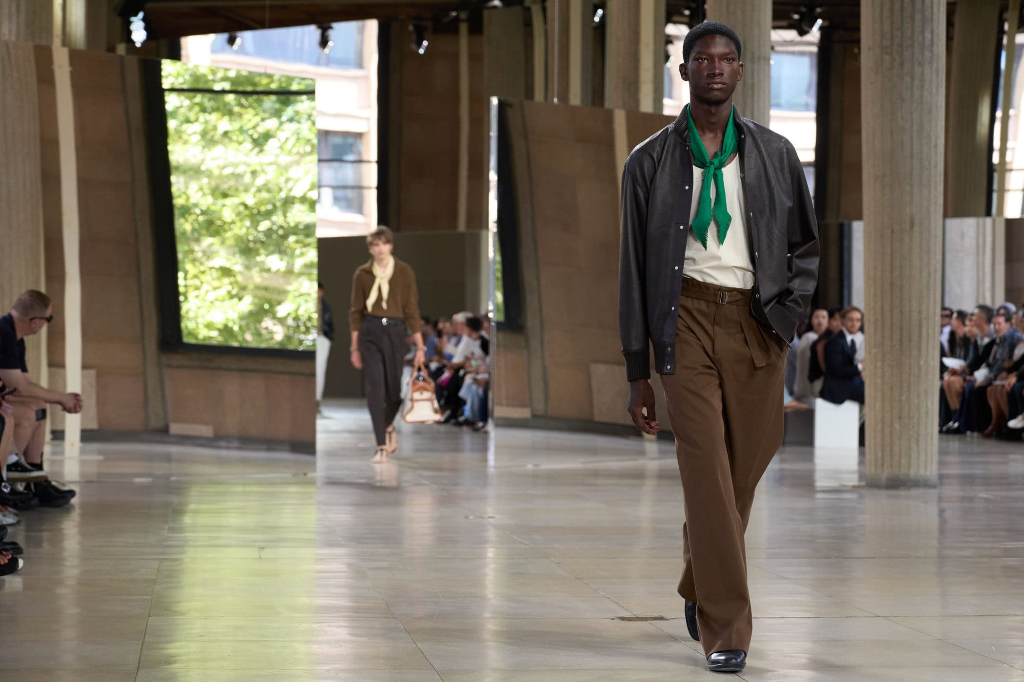 Hermes Spring 2026 Men's Fashion Show Atmosphere