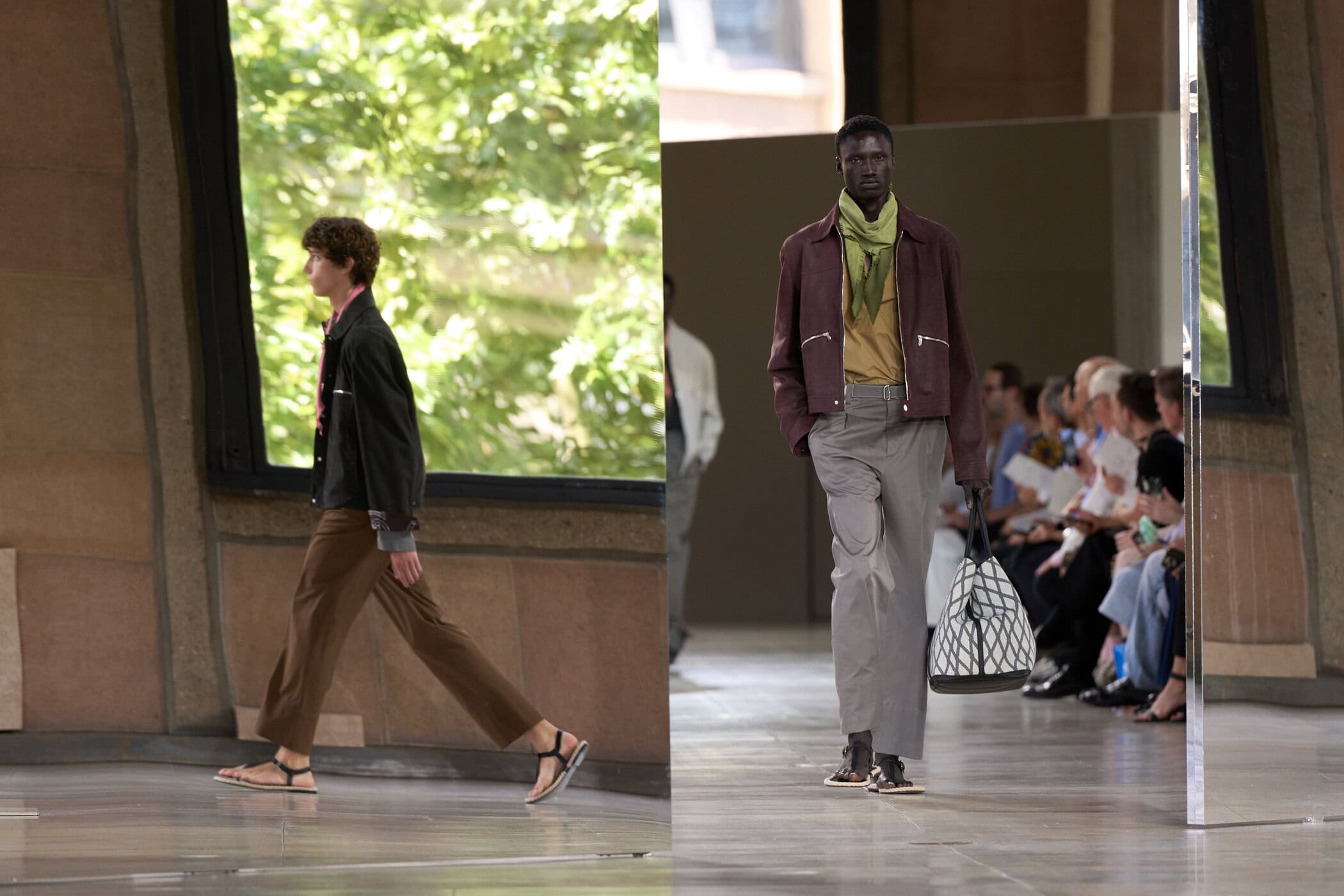 Hermes Spring 2026 Men's Fashion Show Atmosphere