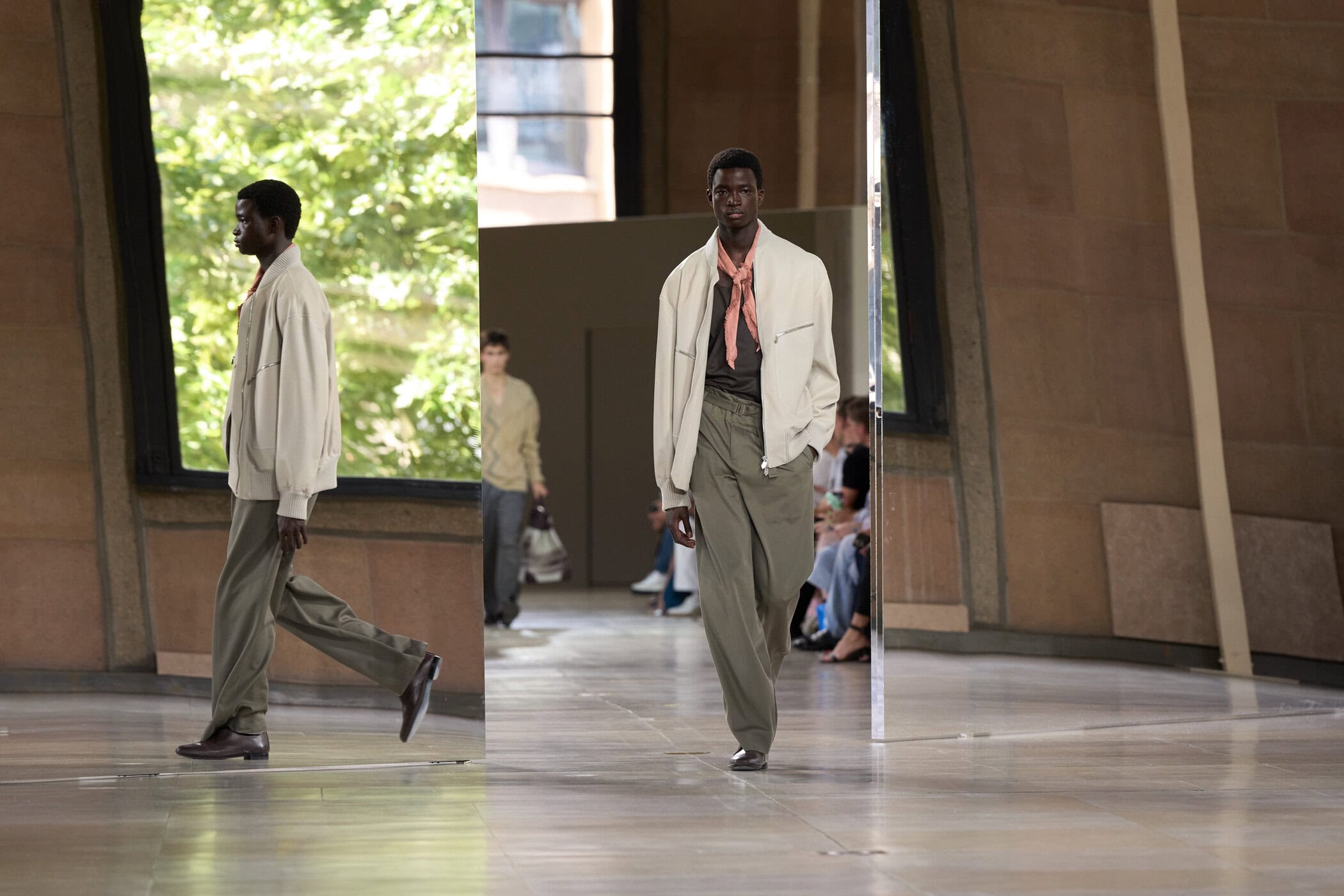 Hermes Spring 2026 Men's Fashion Show Atmosphere