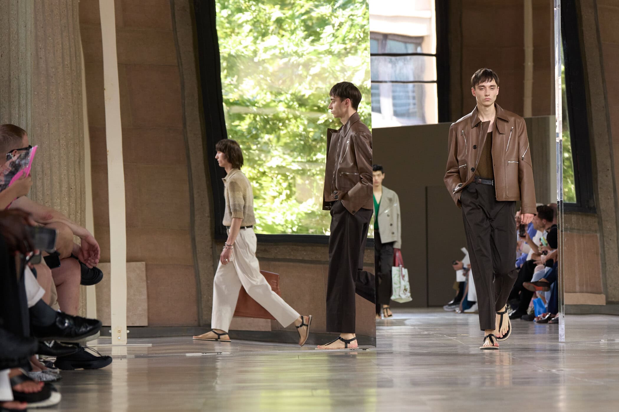 Hermes Spring 2026 Men's Fashion Show Atmosphere