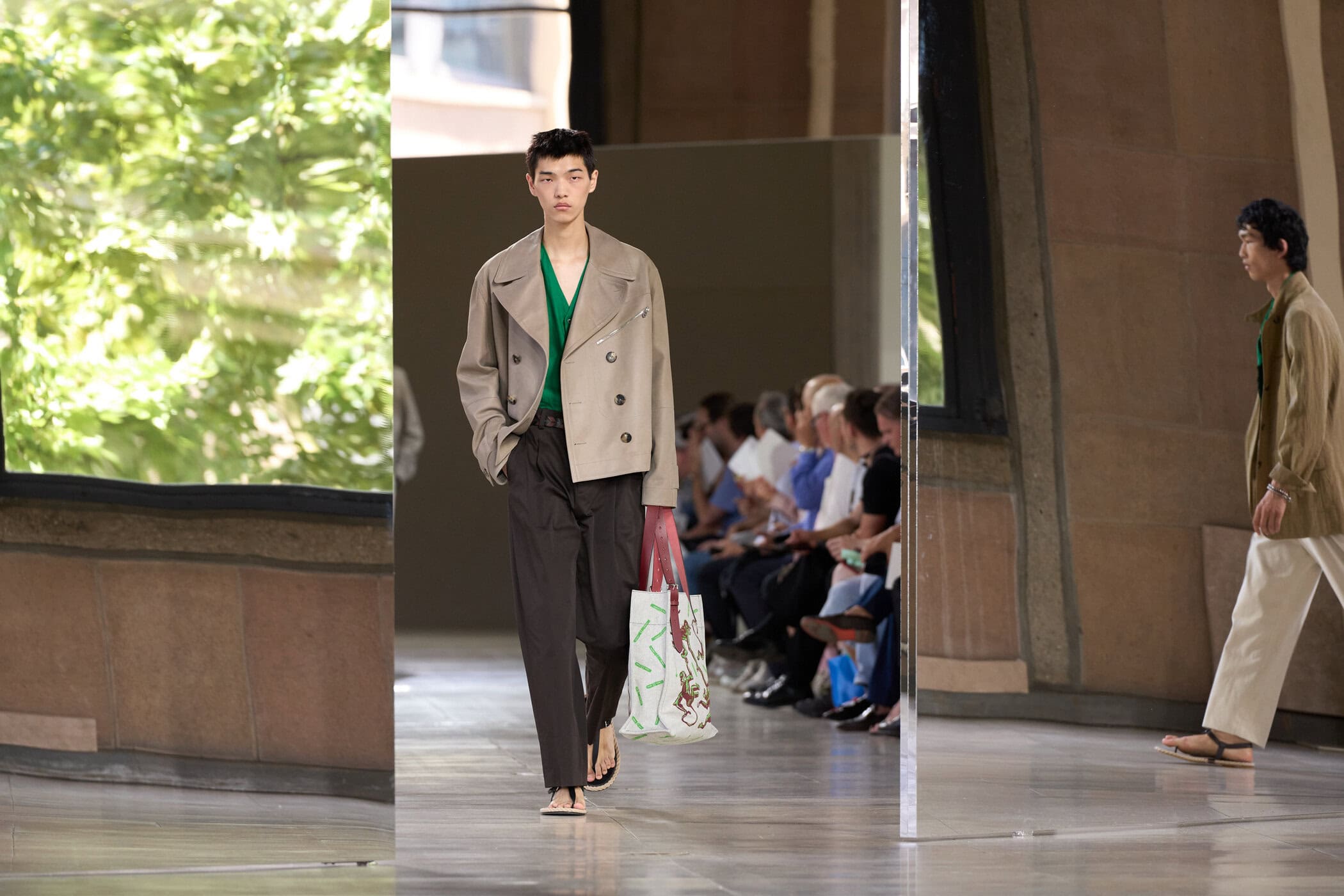 Hermes Spring 2026 Men's Fashion Show Atmosphere