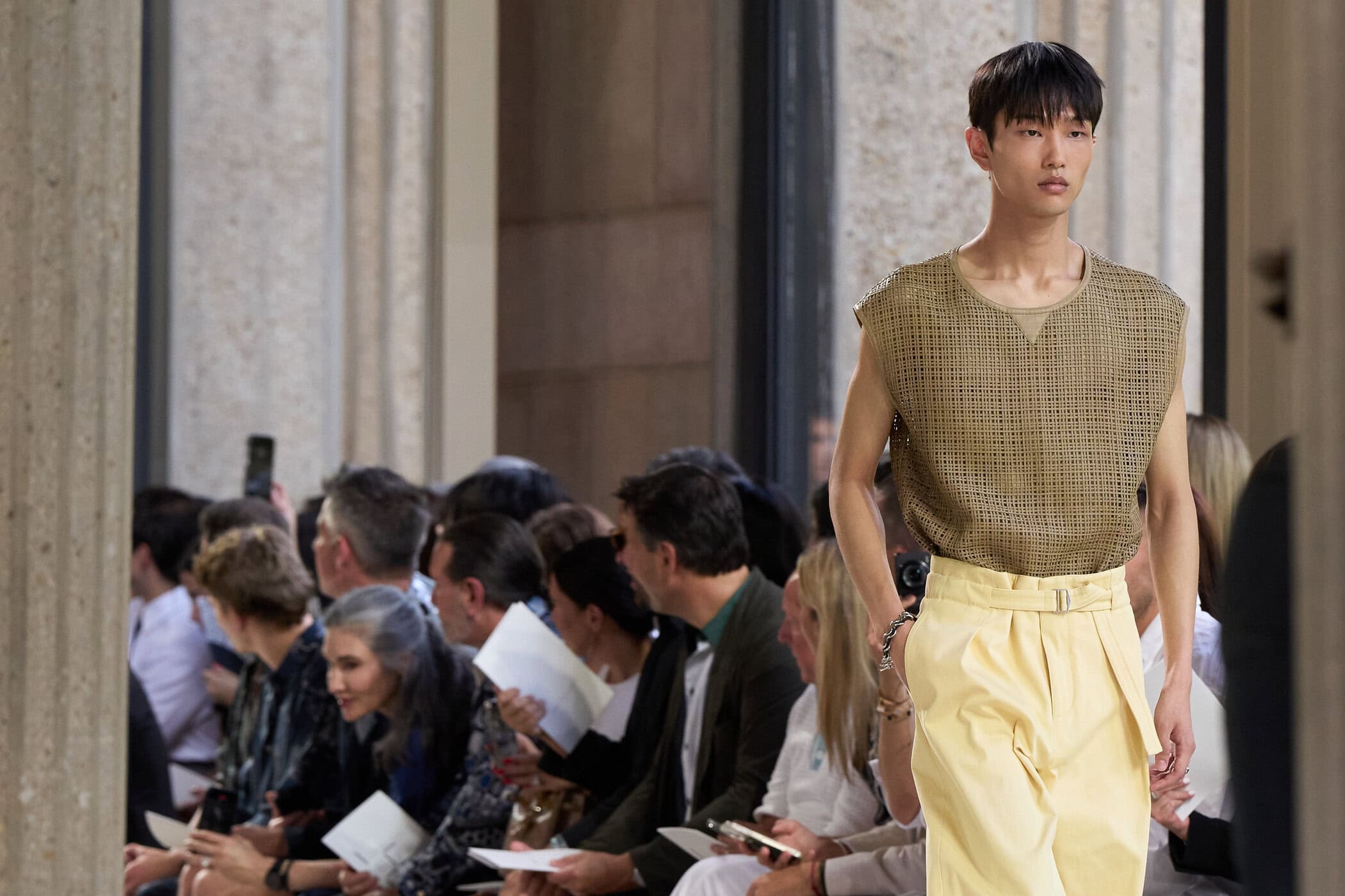 Hermes Spring 2026 Men's Fashion Show Atmosphere
