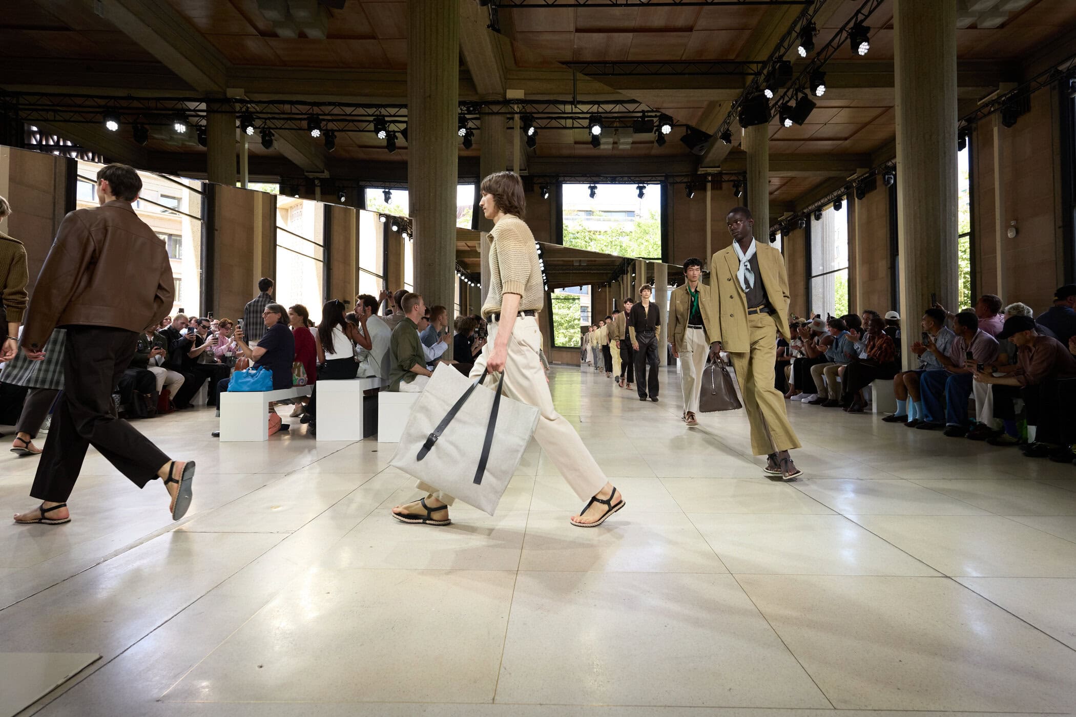 Hermes Spring 2026 Men's Fashion Show Atmosphere
