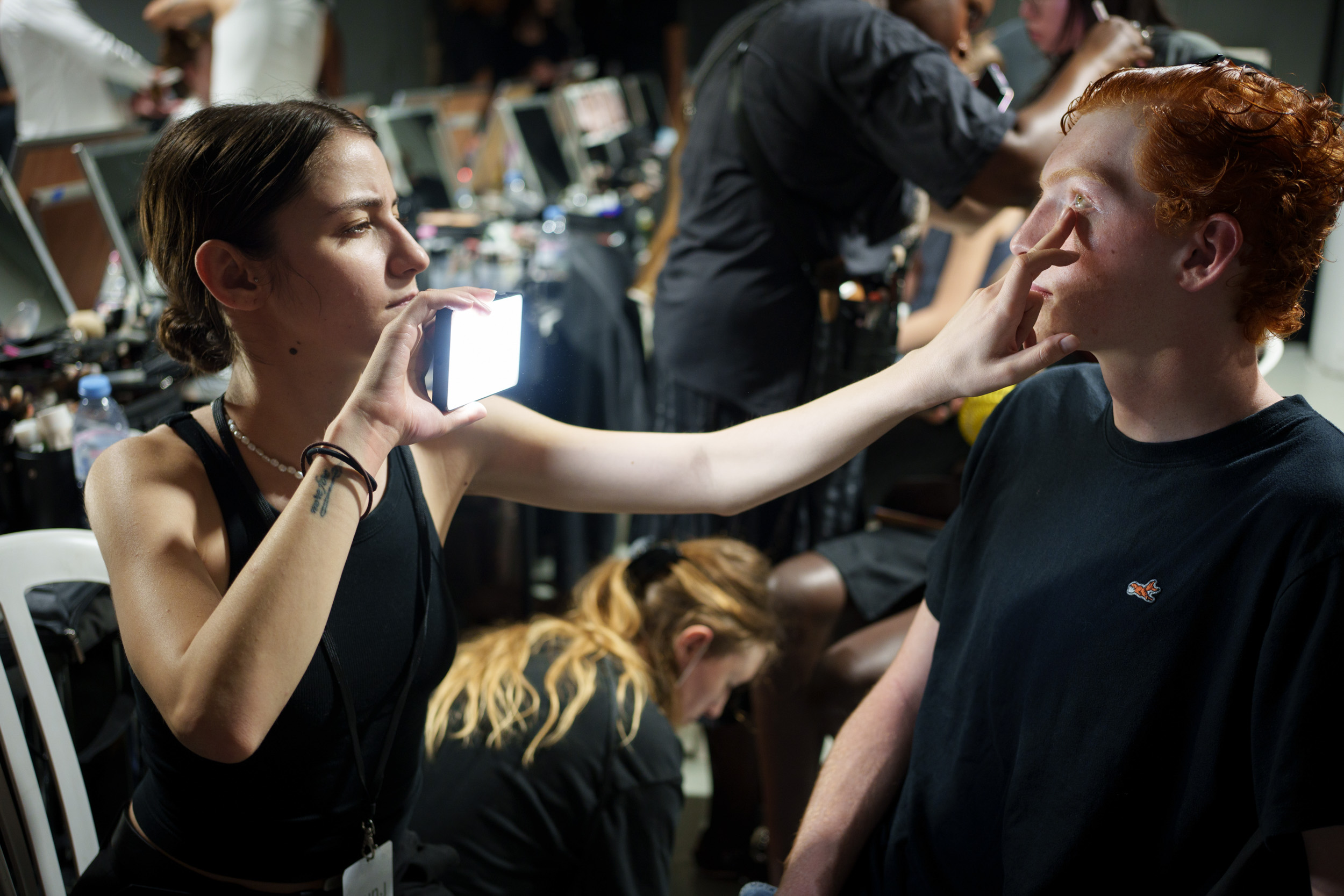 Juun.j Spring 2026 Men's Fashion Show Backstage