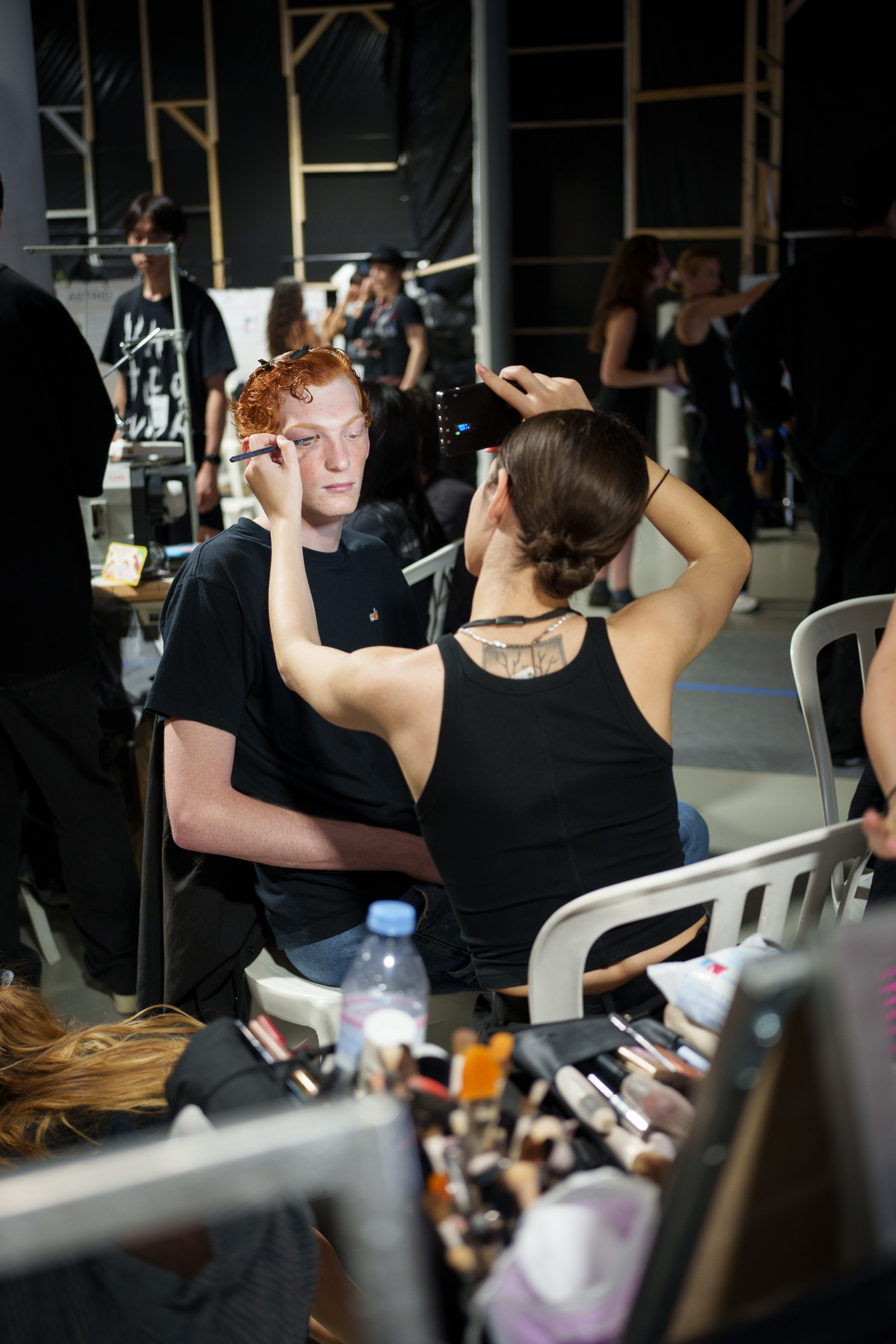 Juun.j Spring 2026 Men's Fashion Show Backstage