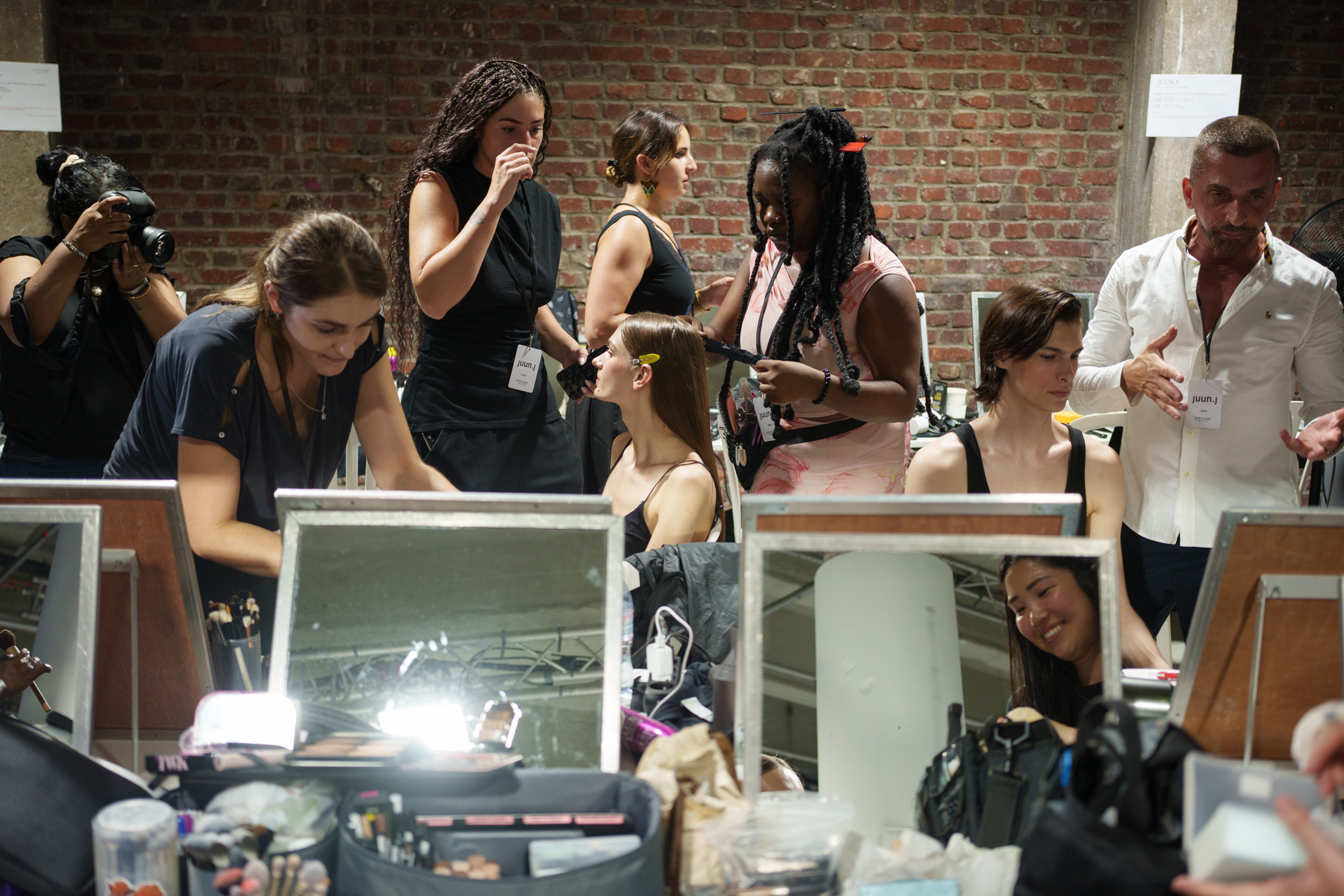 Juun.j Spring 2026 Men's Fashion Show Backstage