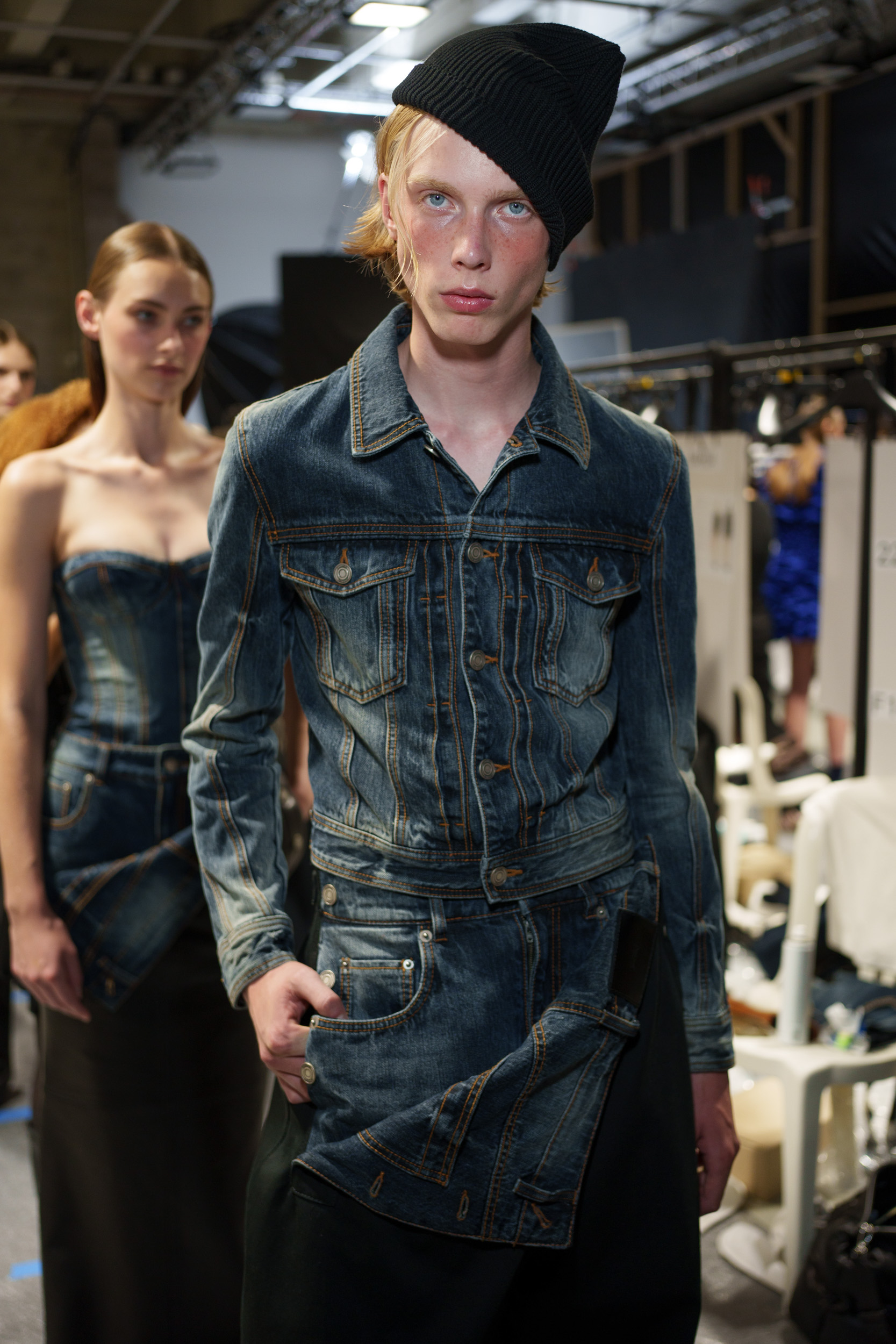 Juun.j Spring 2026 Men's Fashion Show Backstage
