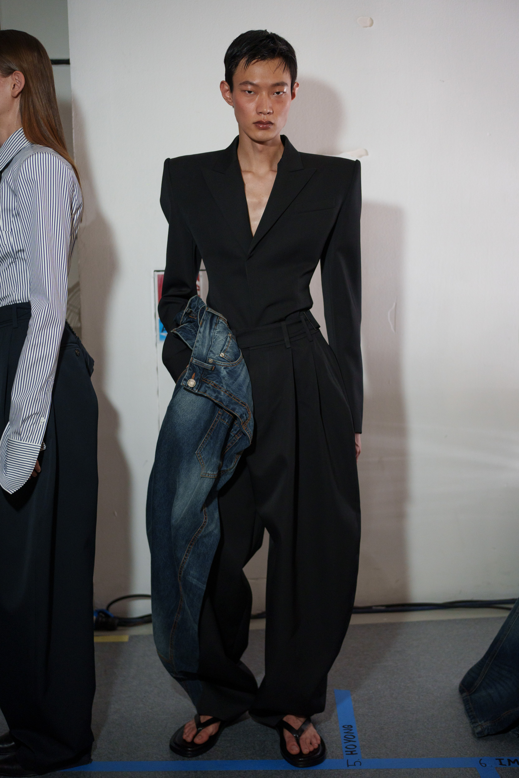 Juun.j Spring 2026 Men's Fashion Show Backstage