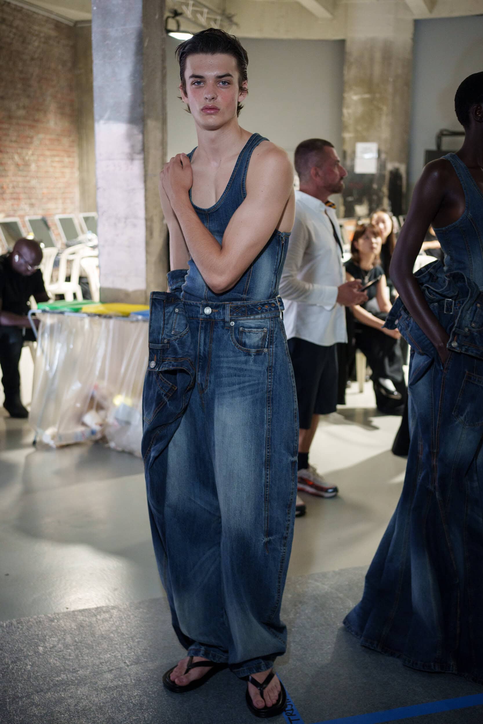 Juun.j Spring 2026 Men's Fashion Show Backstage