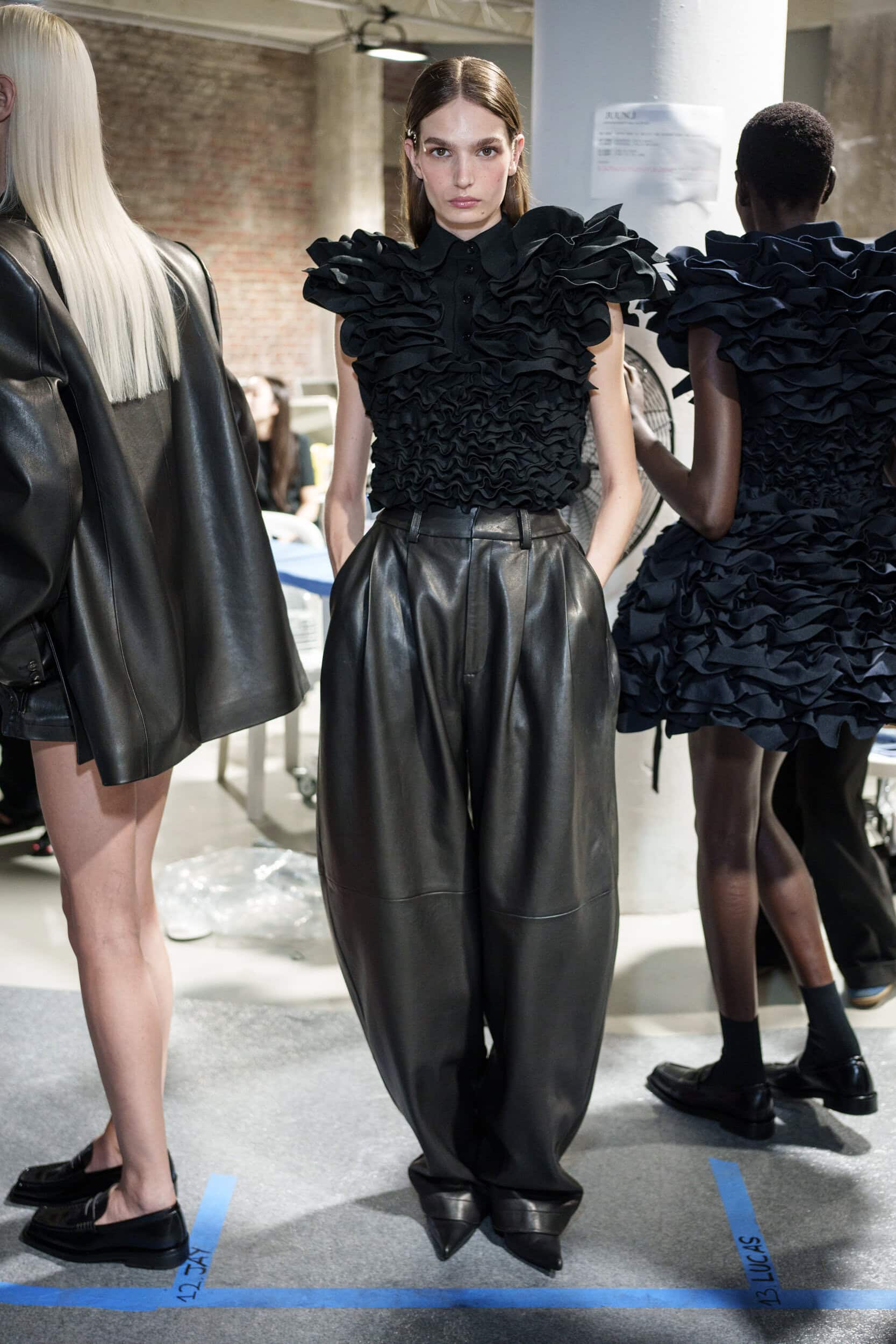 Juun.j Spring 2026 Men's Fashion Show Backstage