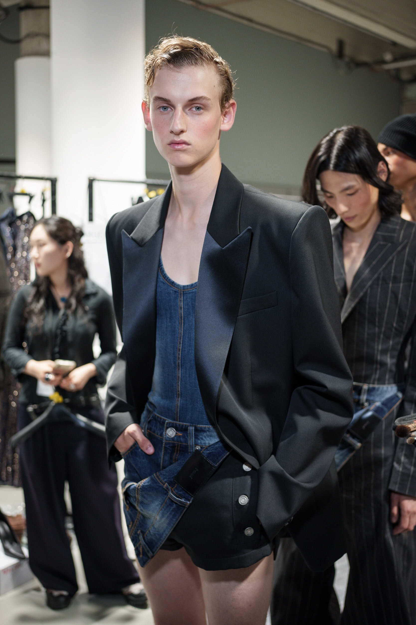 Juun.j Spring 2026 Men's Fashion Show Backstage