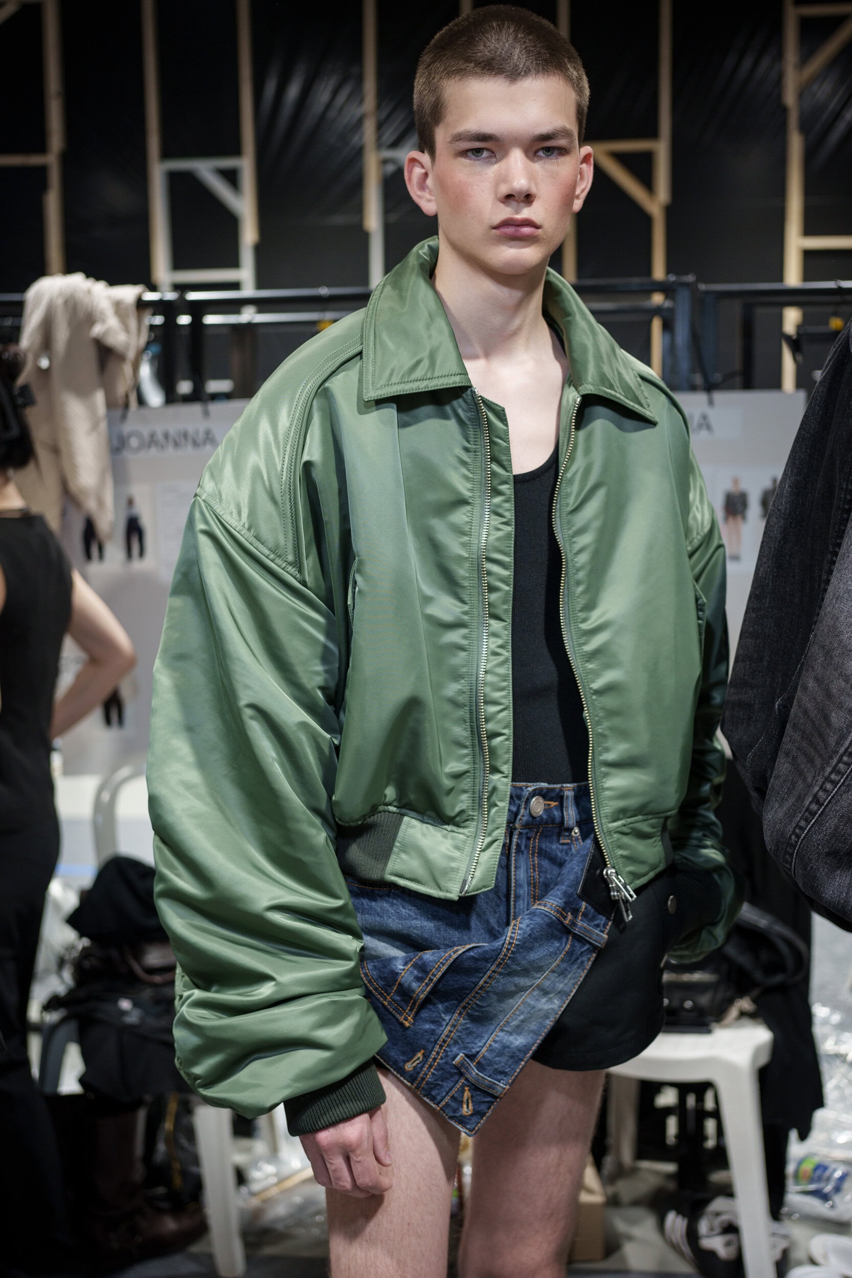 Juun.j Spring 2026 Men's Fashion Show Backstage