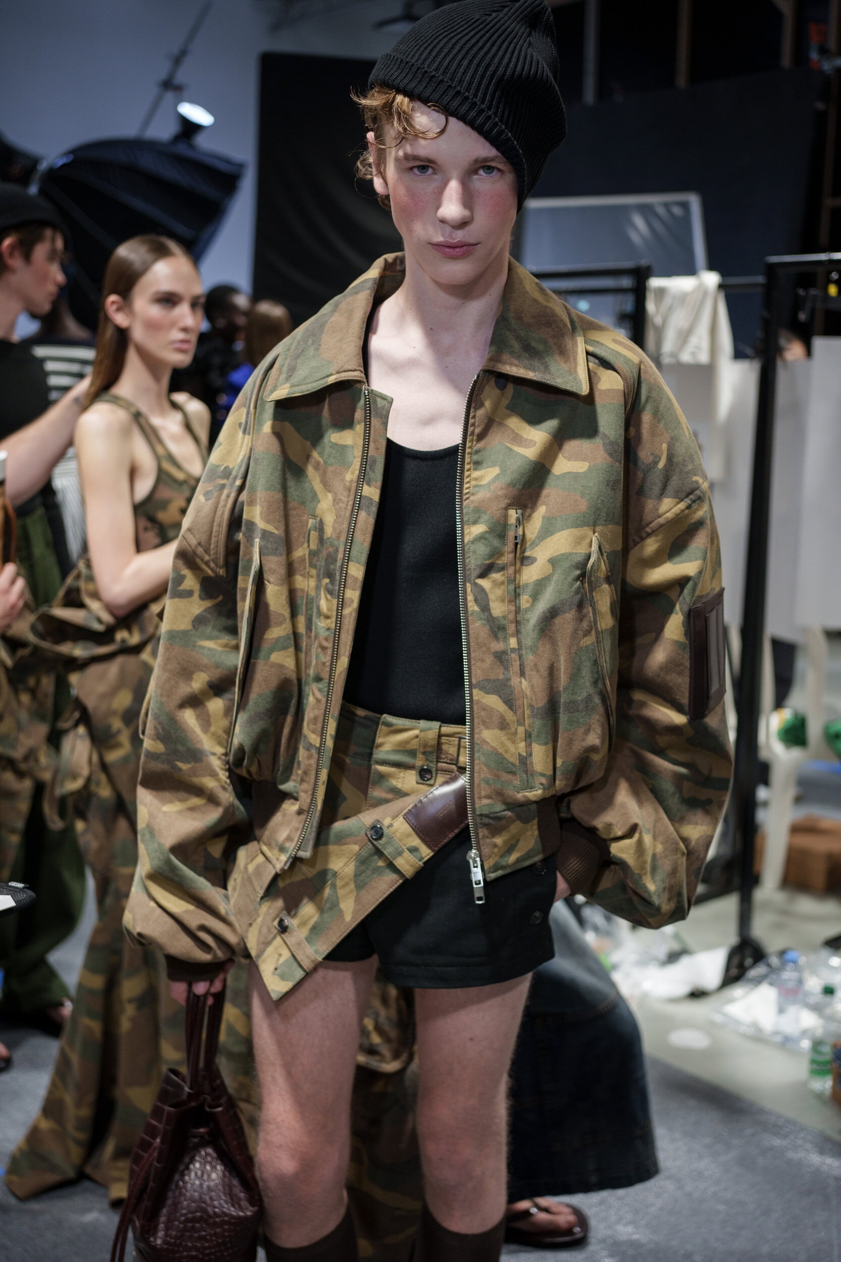 Juun.j Spring 2026 Men's Fashion Show Backstage