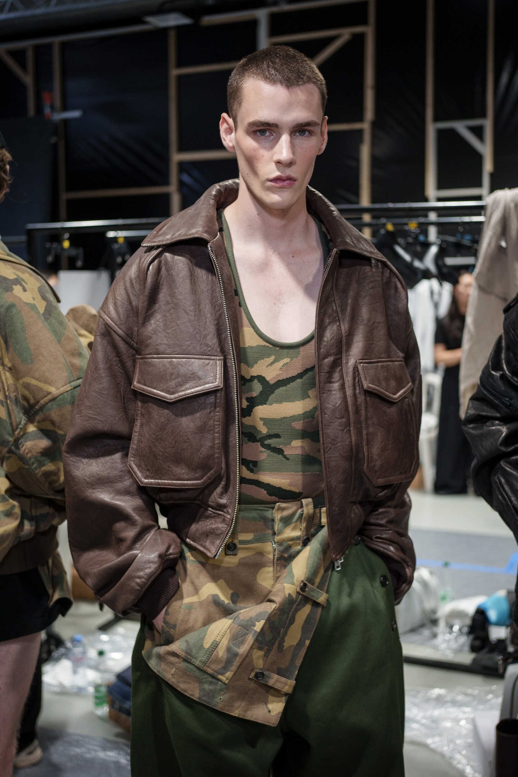 Juun.j Spring 2026 Men's Fashion Show Backstage