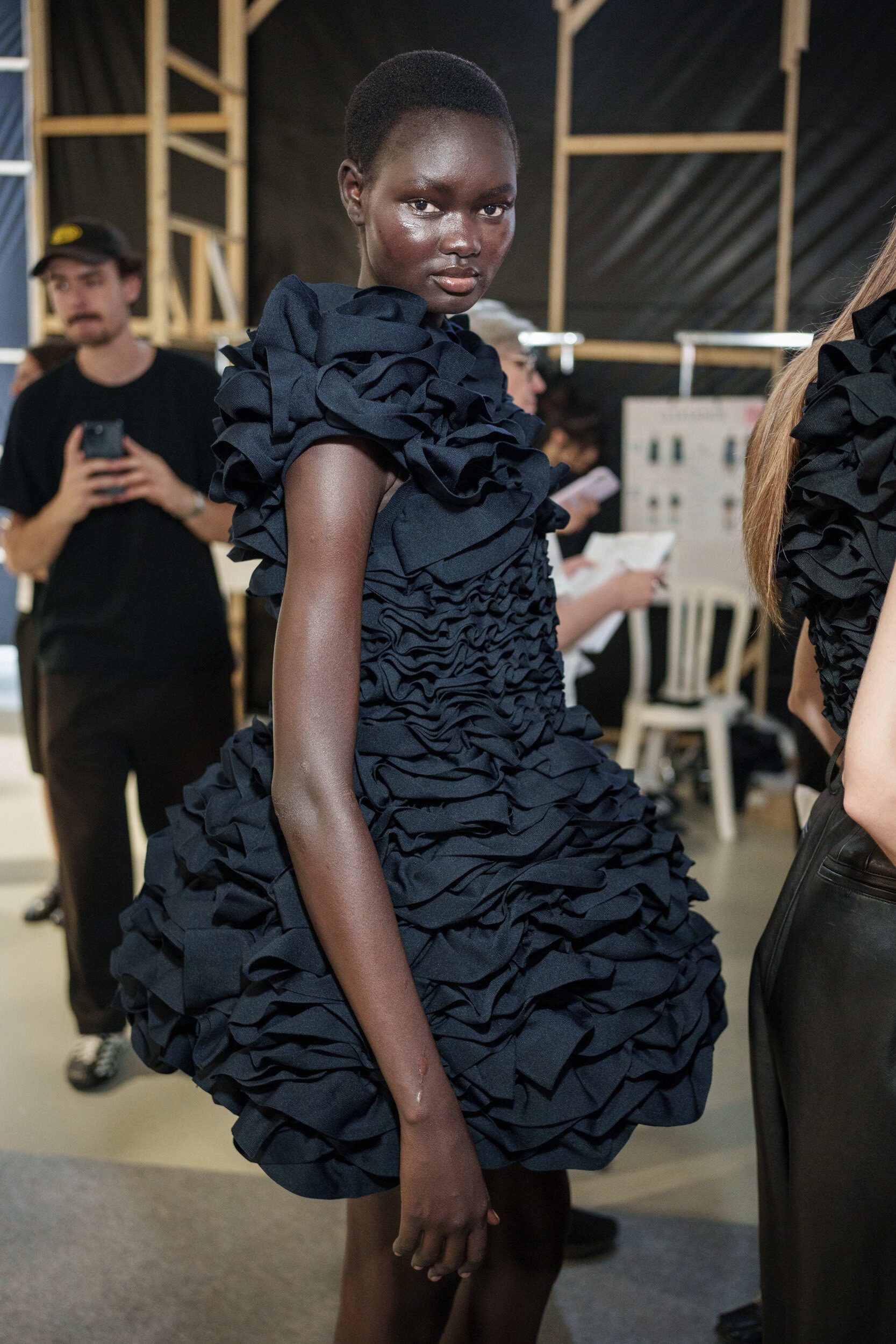 Juun.j Spring 2026 Men's Fashion Show Backstage