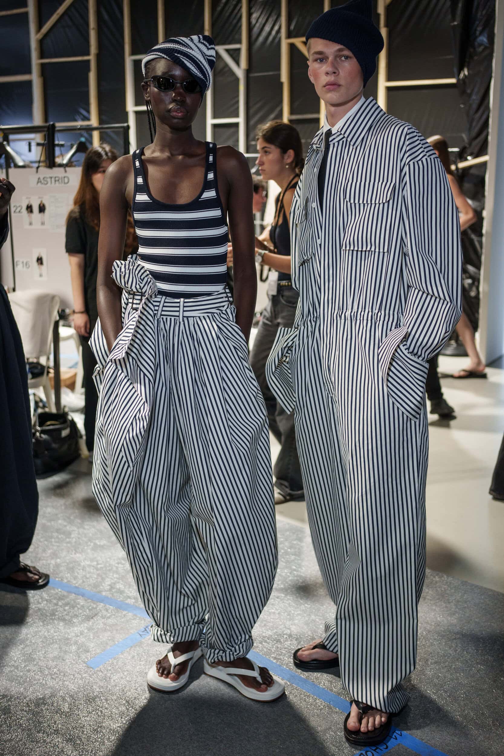 Juun.j Spring 2026 Men's Fashion Show Backstage