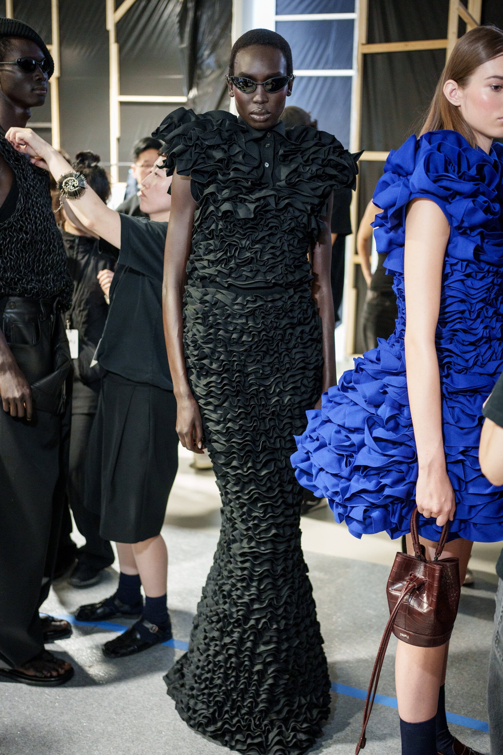 Juun.j Spring 2026 Men's Fashion Show Backstage
