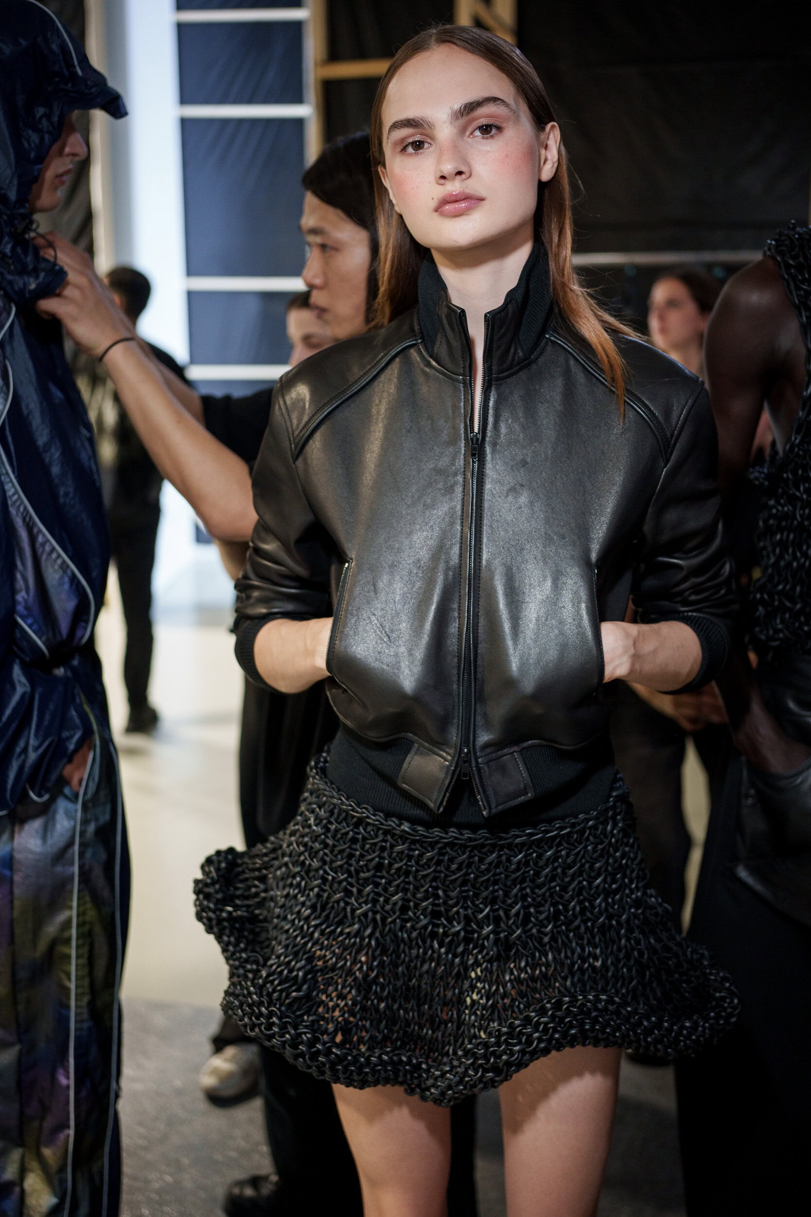 Juun.j Spring 2026 Men's Fashion Show Backstage